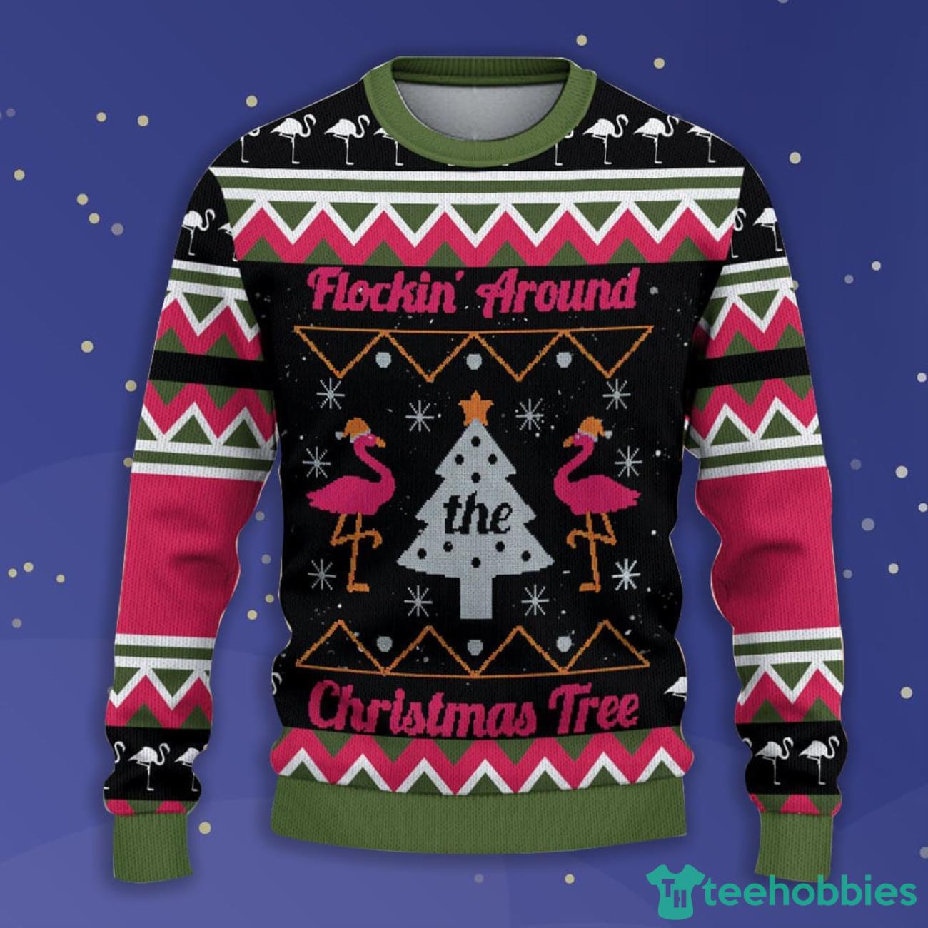 Atlanta Braves Tree Ugly Christmas Fleece Sweater - Freedomdesign