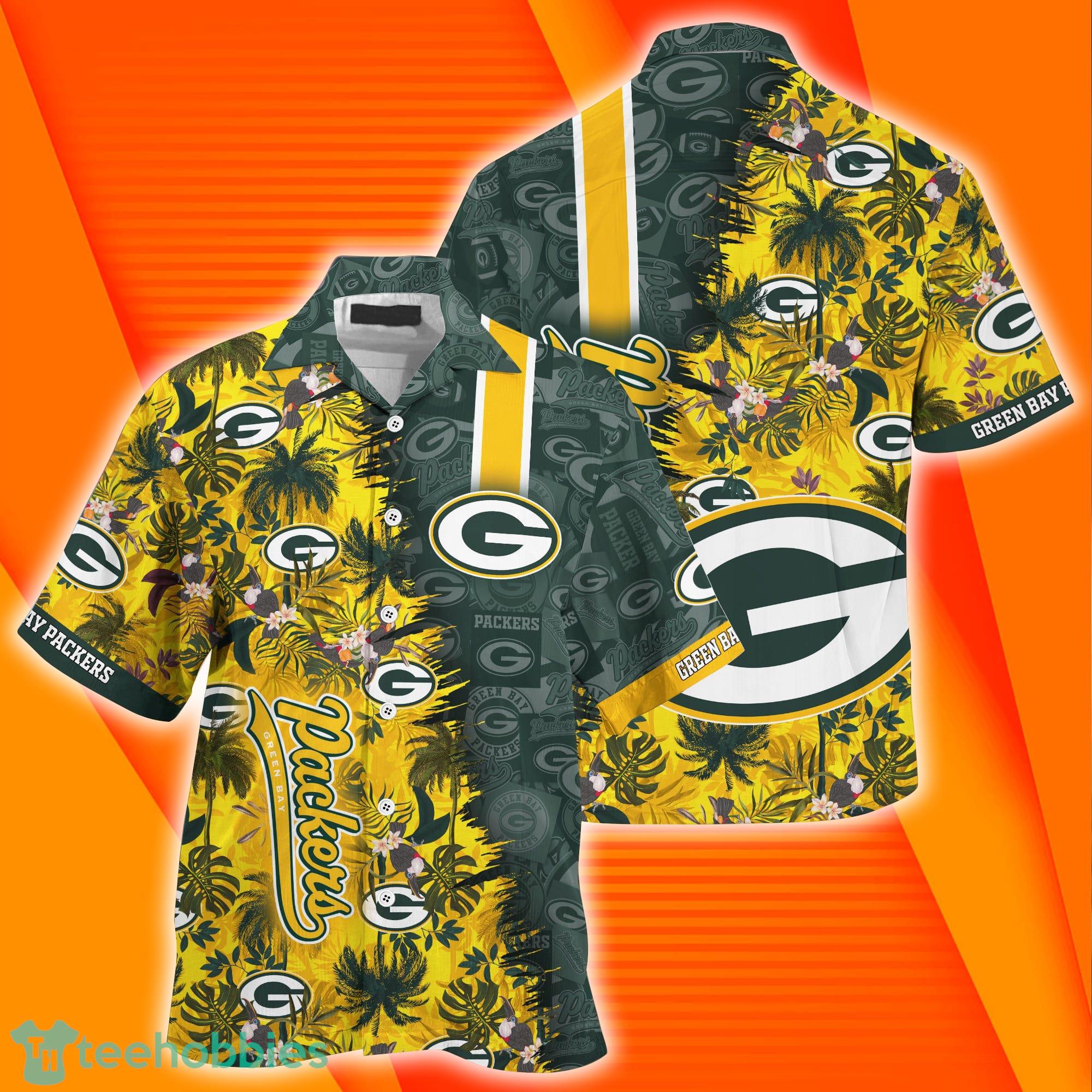 Green Bay Packers NFL Combo Summer Hawaiian Shirt And Pants Product Photo 1