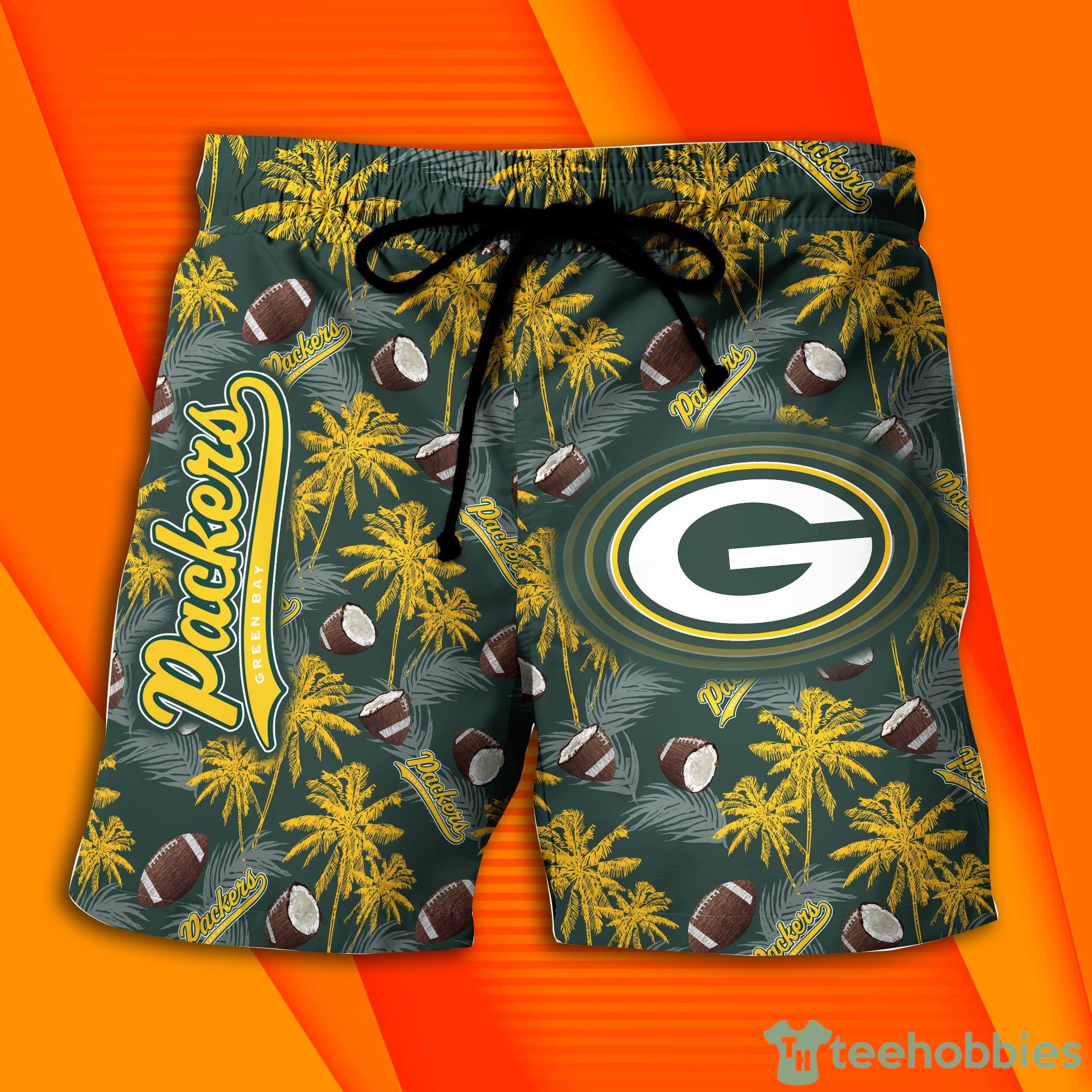 Green Bay Packers NFL Team Logo Baby Yoda Hawaiian Shirt - Freedomdesign