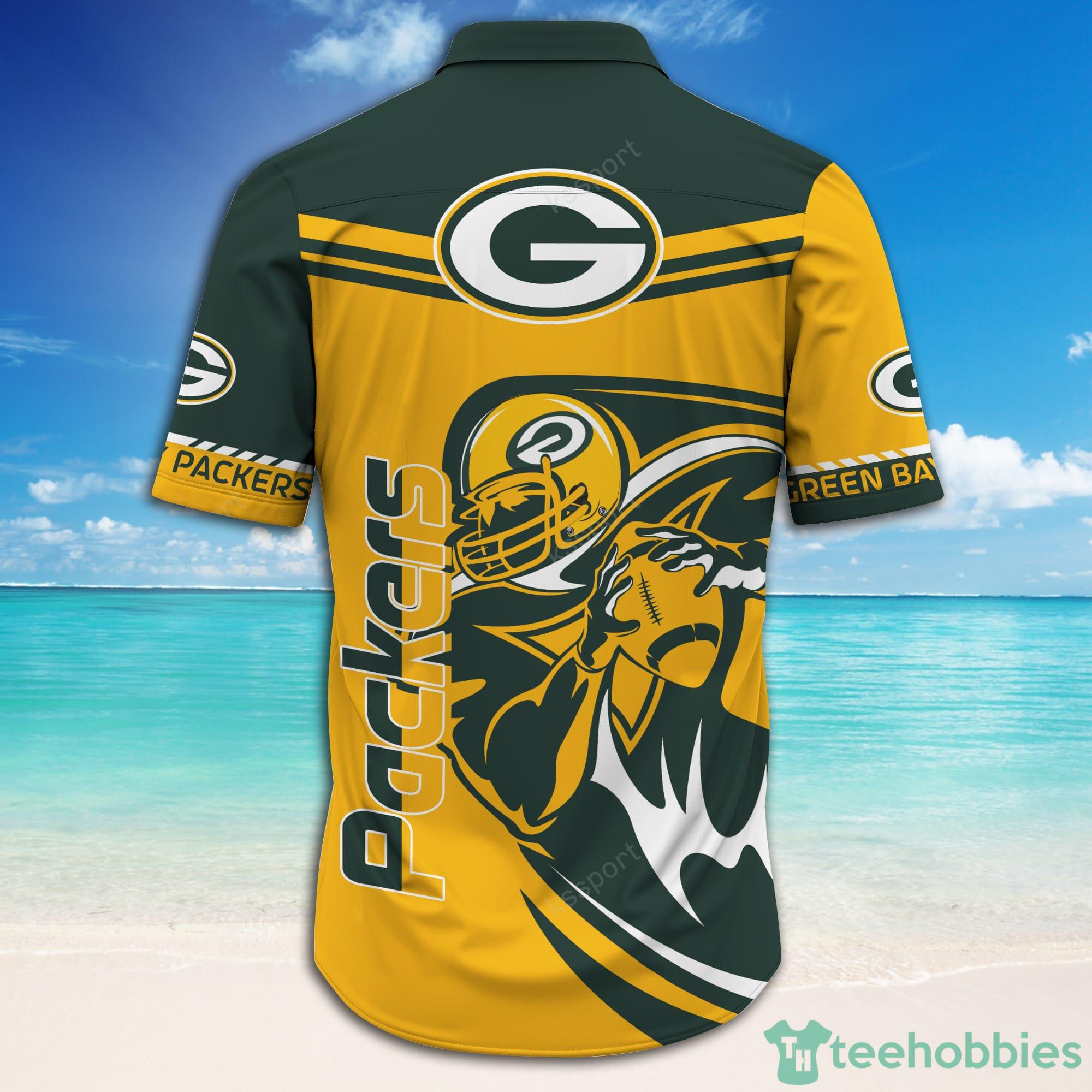 Green Bay Packers All Over Print T-Shirt Hoodie Fan Gifts Idea