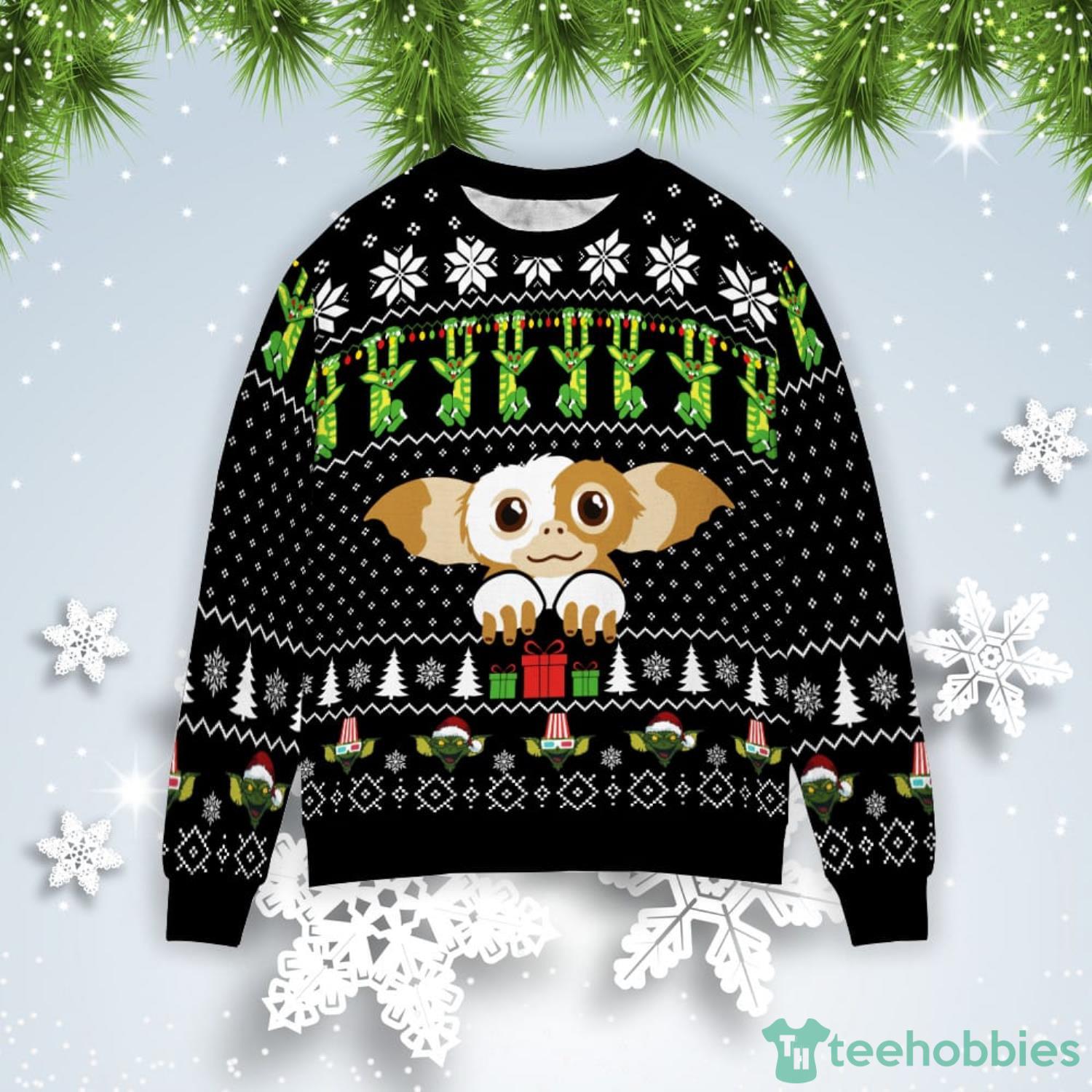 Gremlins Christmas Gift Ugly Christmas Sweater Product Photo 1