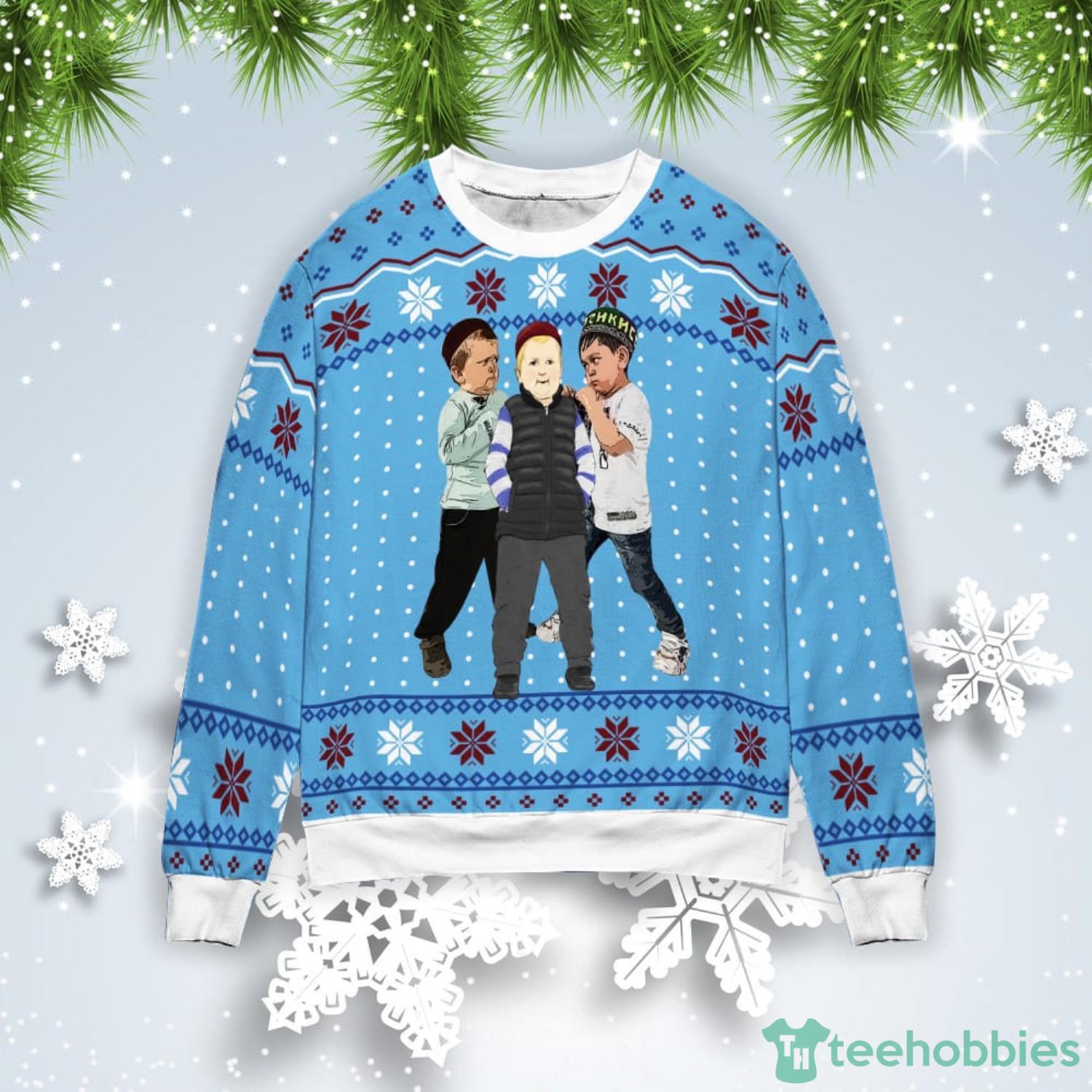 Hasbulla Christmas Gift Ugly Christmas Sweater Product Photo 1