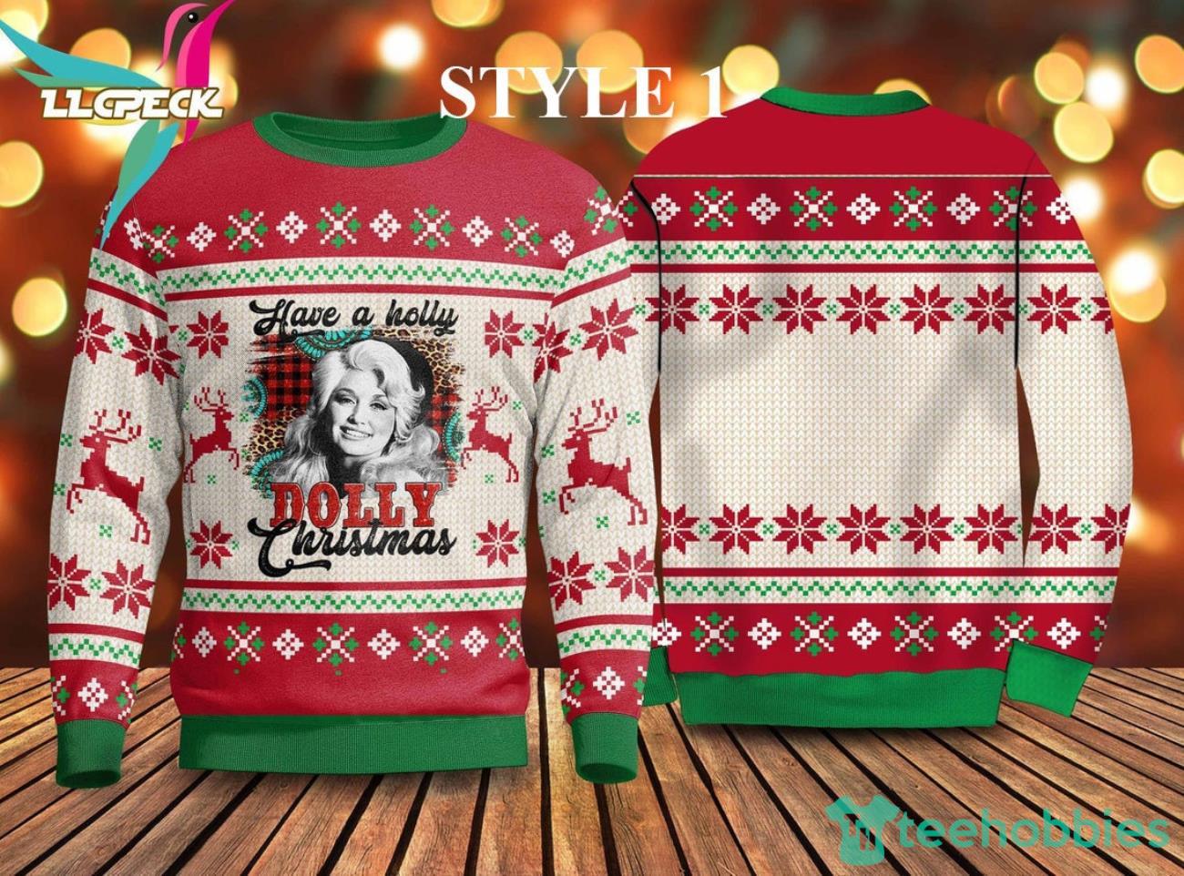 Holly clearance christmas sweater