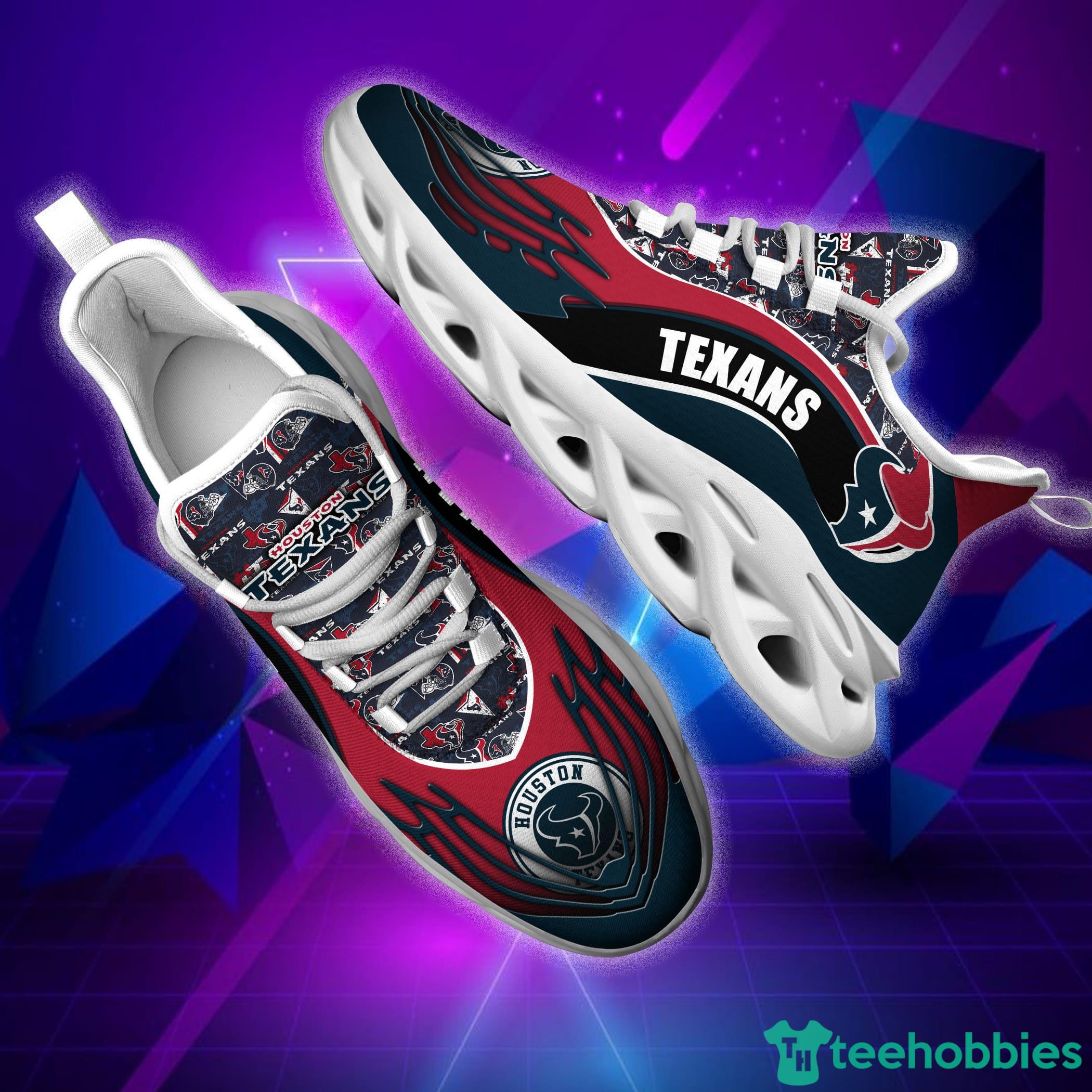 Houston Texans NFL Max Soul Sneakers Sport Shoes Product Photo 3