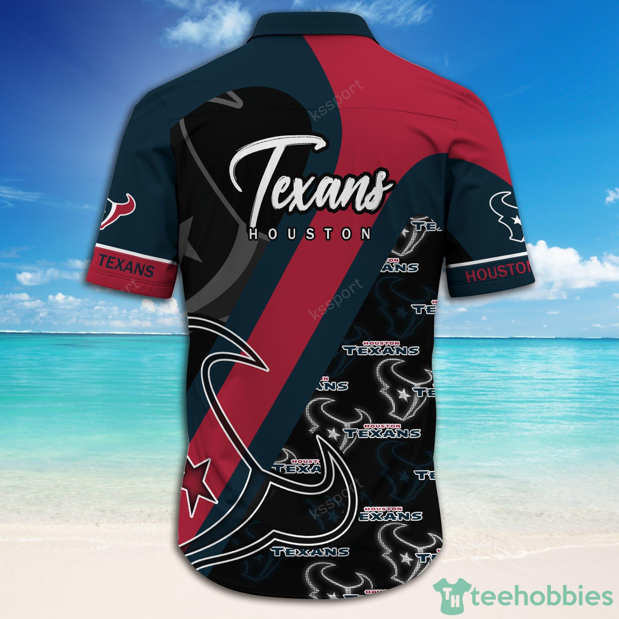 NFL Houston Texans Hawaiian Shirt Blue Red - Ingenious Gifts Your