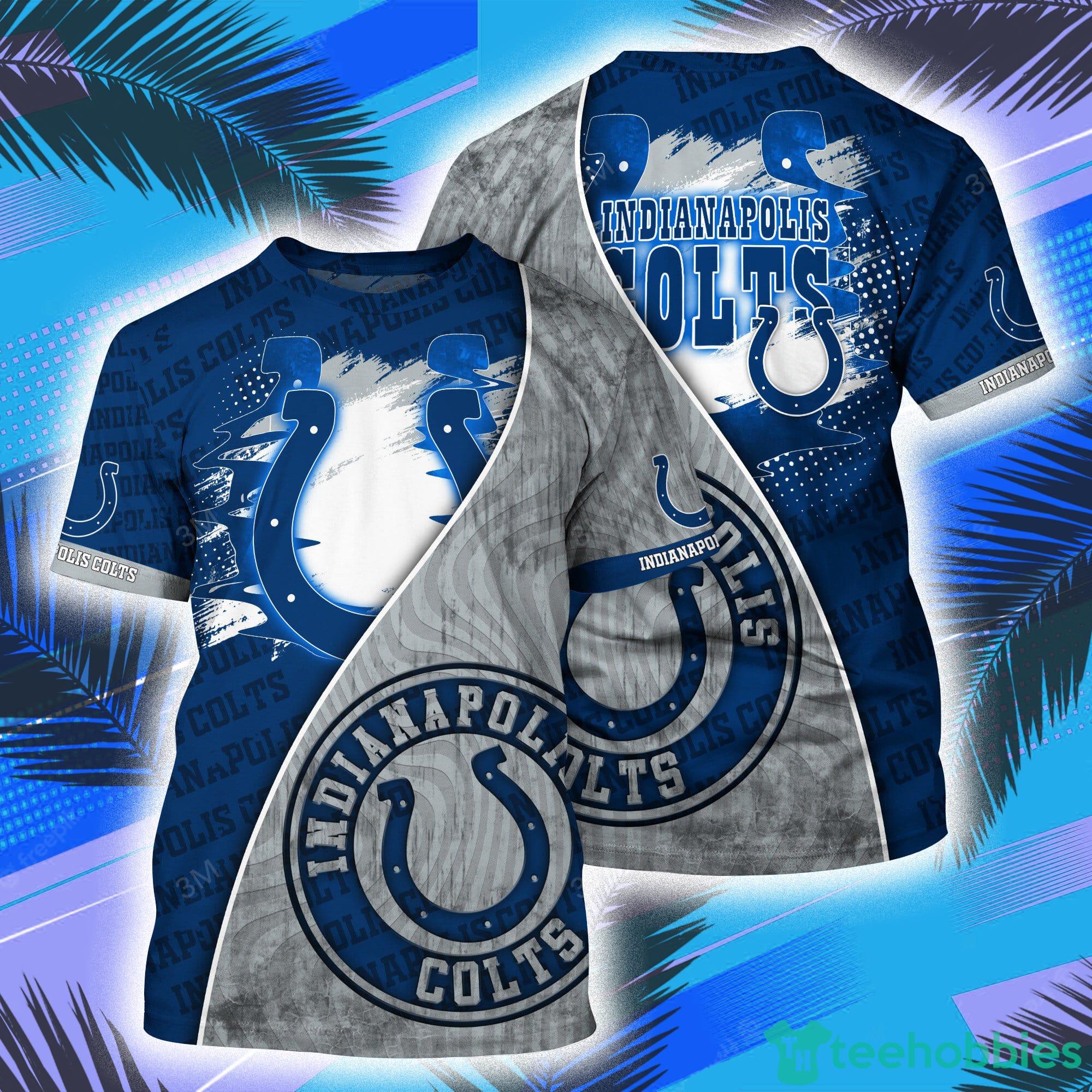 Go Indianapolis Colts Football Sublimation Design T-shirt