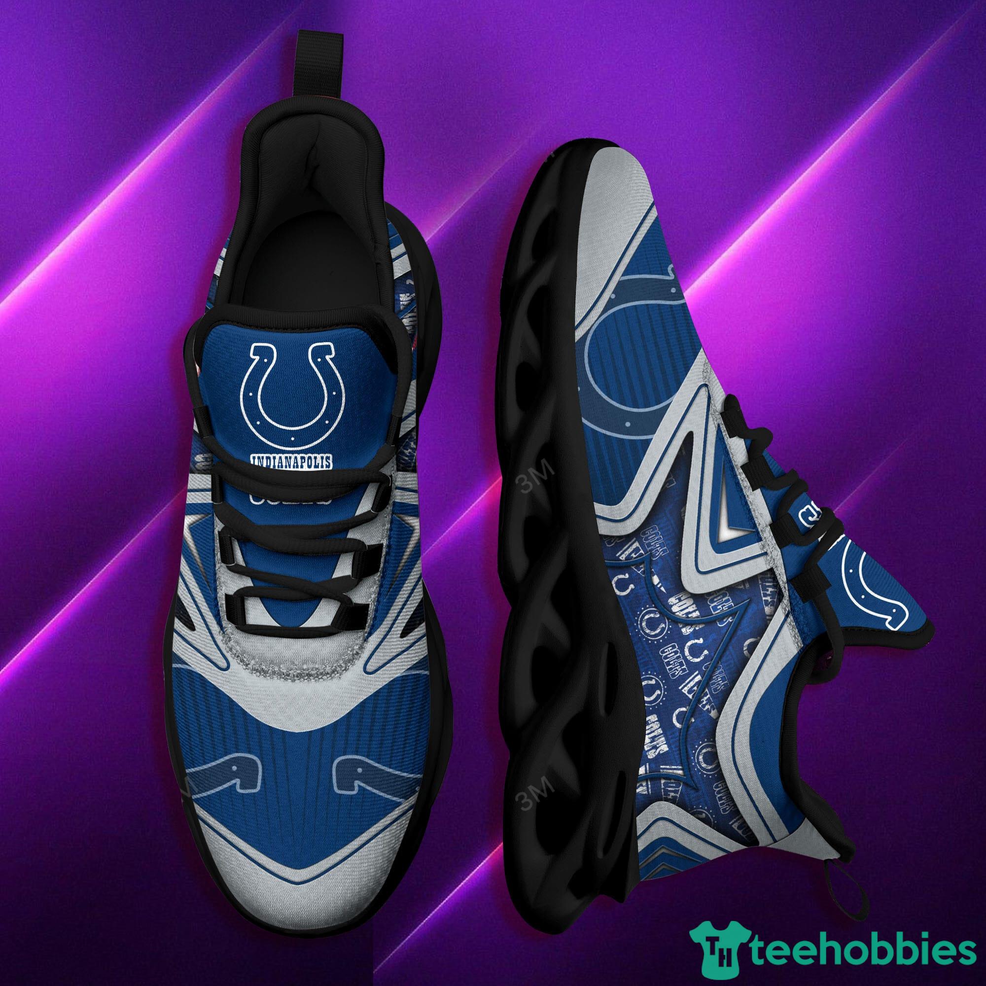 Indianapolis Colts NFL Symbol Max Soul Sneakers Sport Shoes Product Photo 3