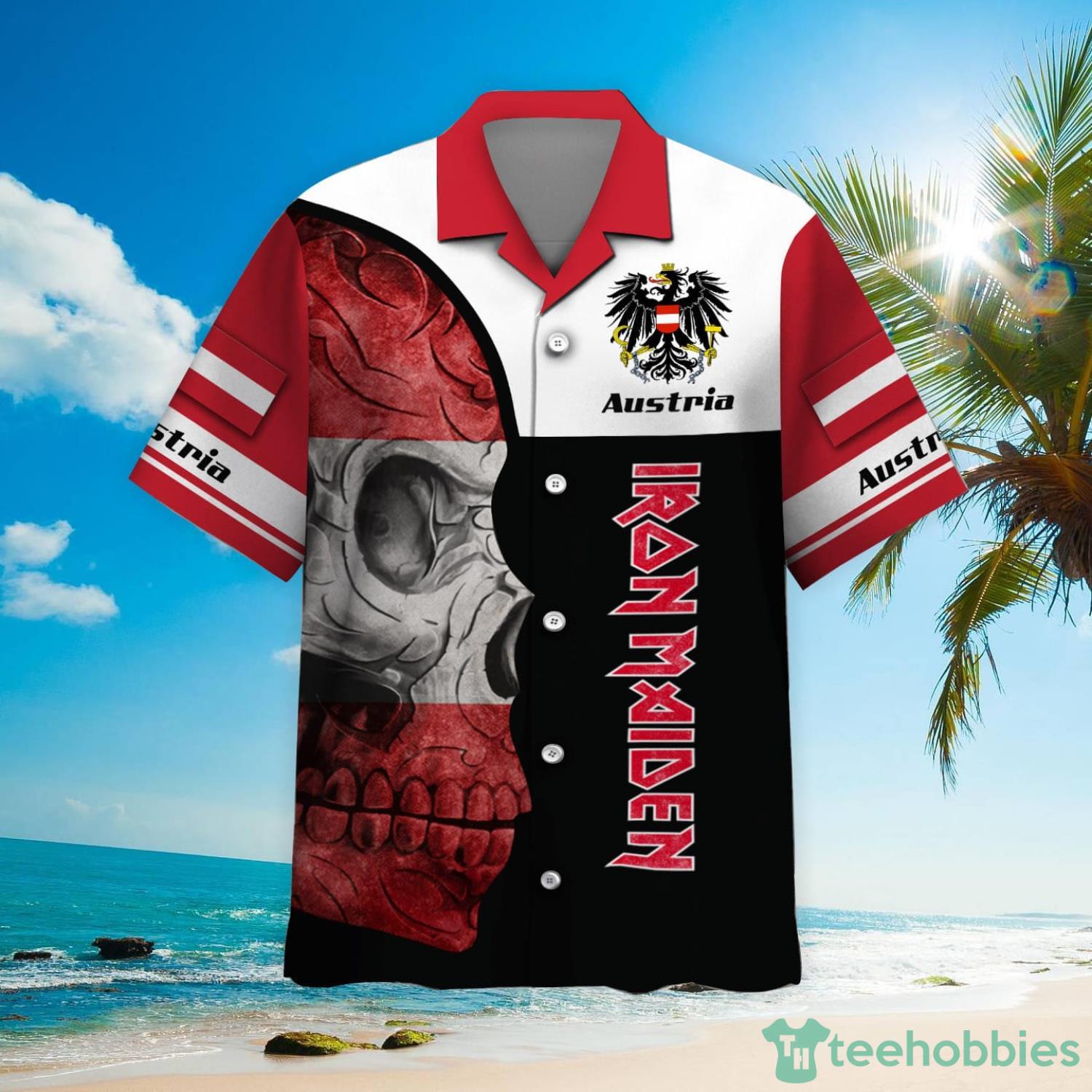 Iron Maiden Austria Hawaiian Shirt Product Photo 2