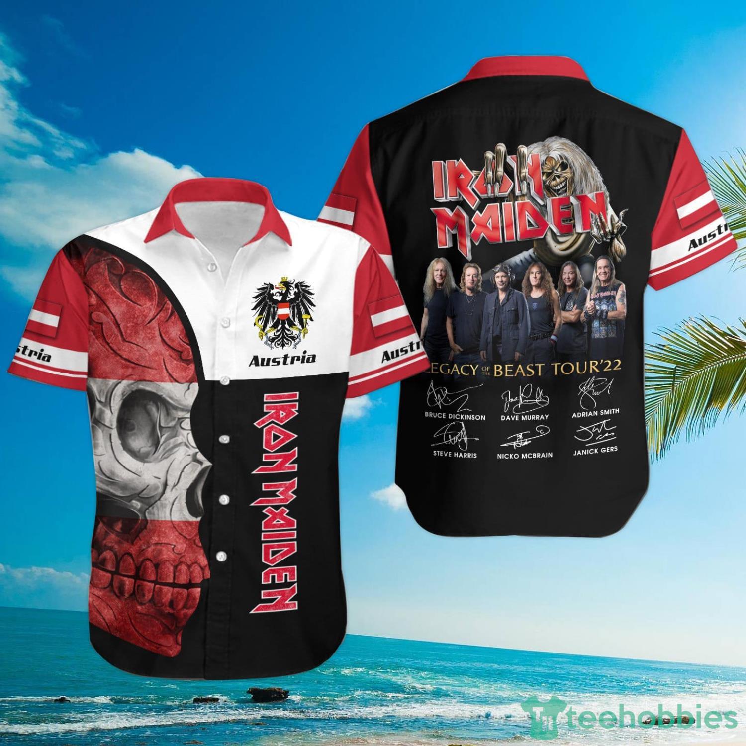 Iron Maiden Austria Hawaiian Shirt Product Photo 1