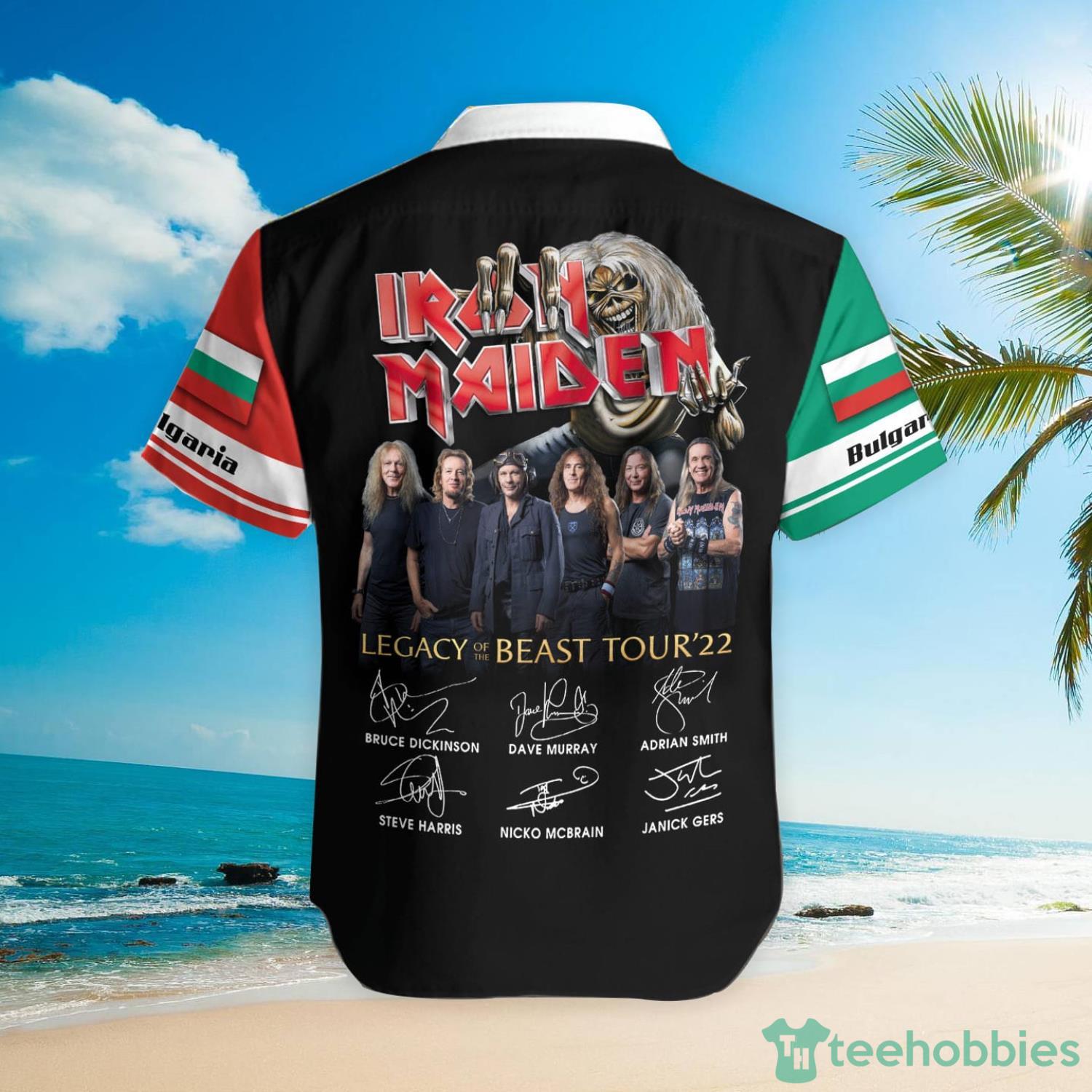 Iron Maiden Bulgaria Hawaiian Shirt Product Photo 3