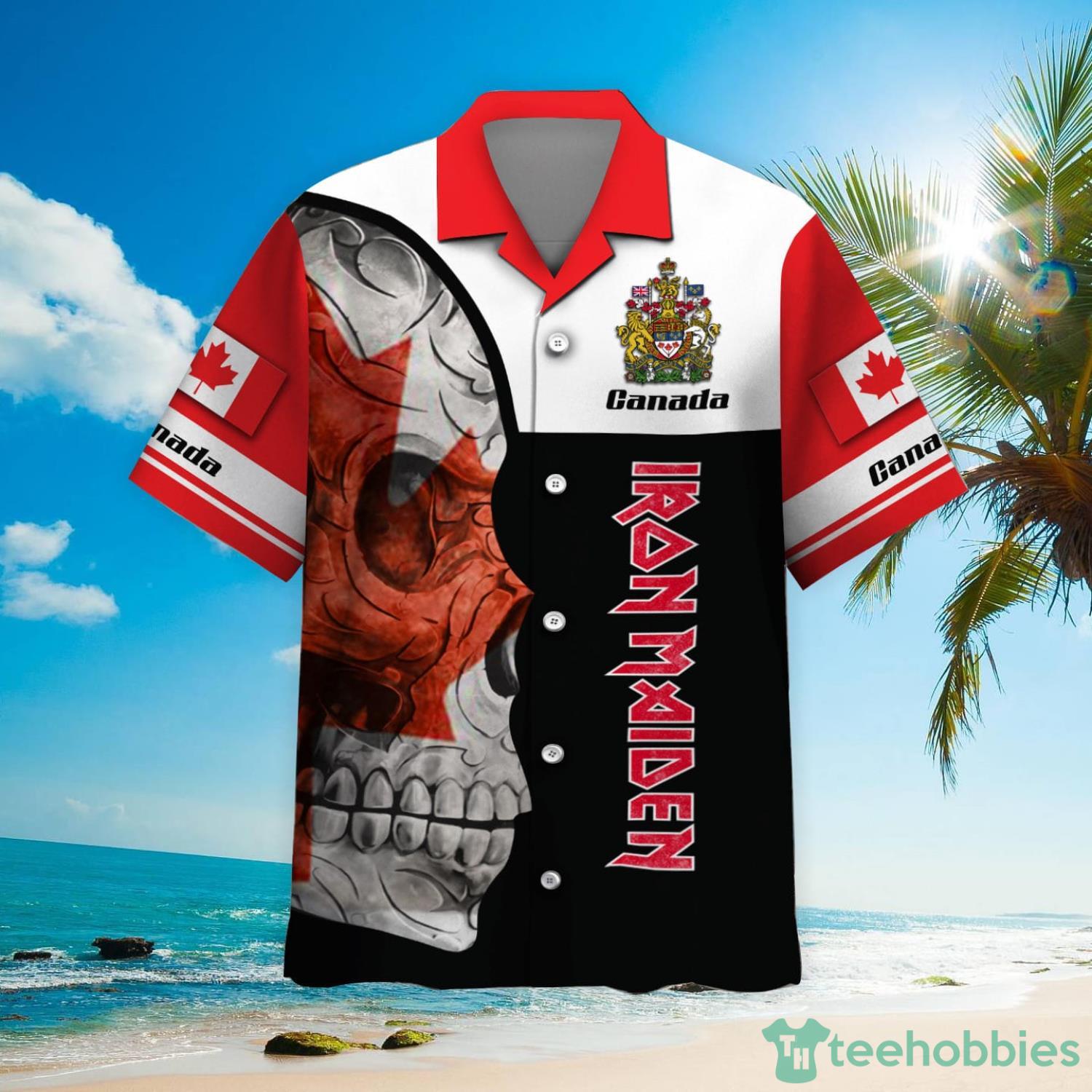 Iron Maiden Canada Hawaiian Shirt Product Photo 2