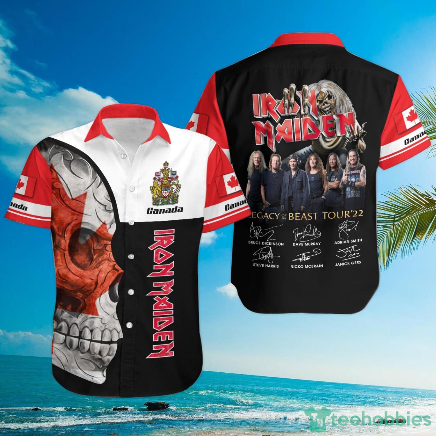 Iron Maiden Canada Hawaiian Shirt Product Photo 1