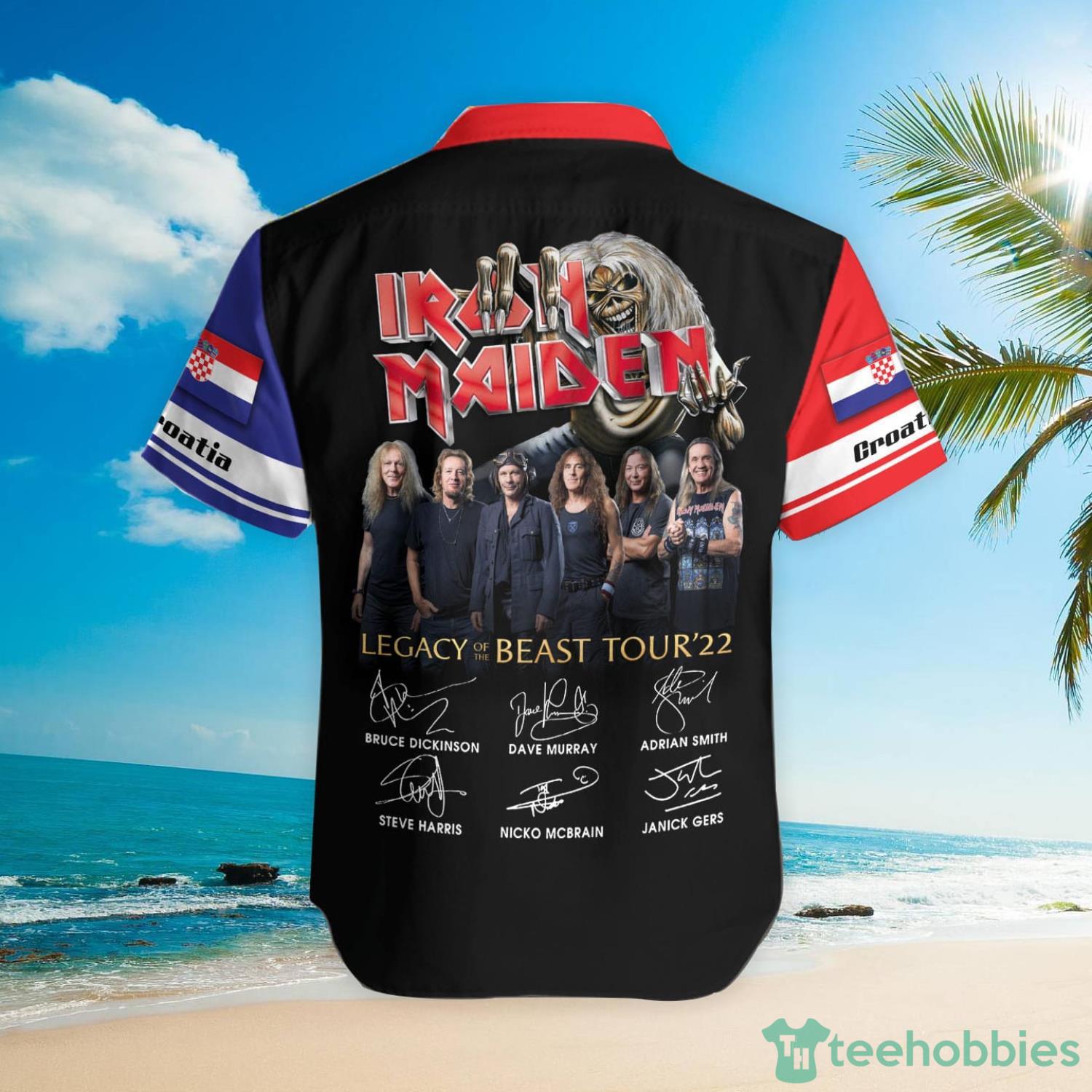 Iron Maiden Croatia Hawaiian Shirt Product Photo 3