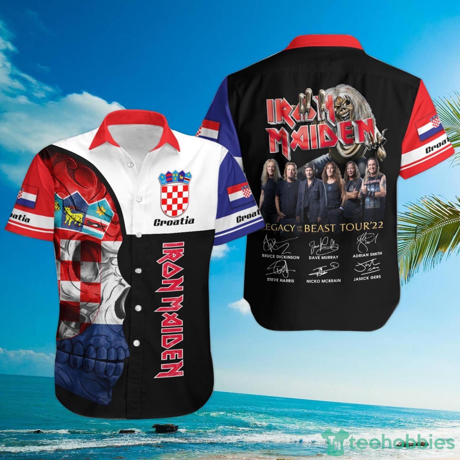 Iron Maiden Croatia Hawaiian Shirt Product Photo 1