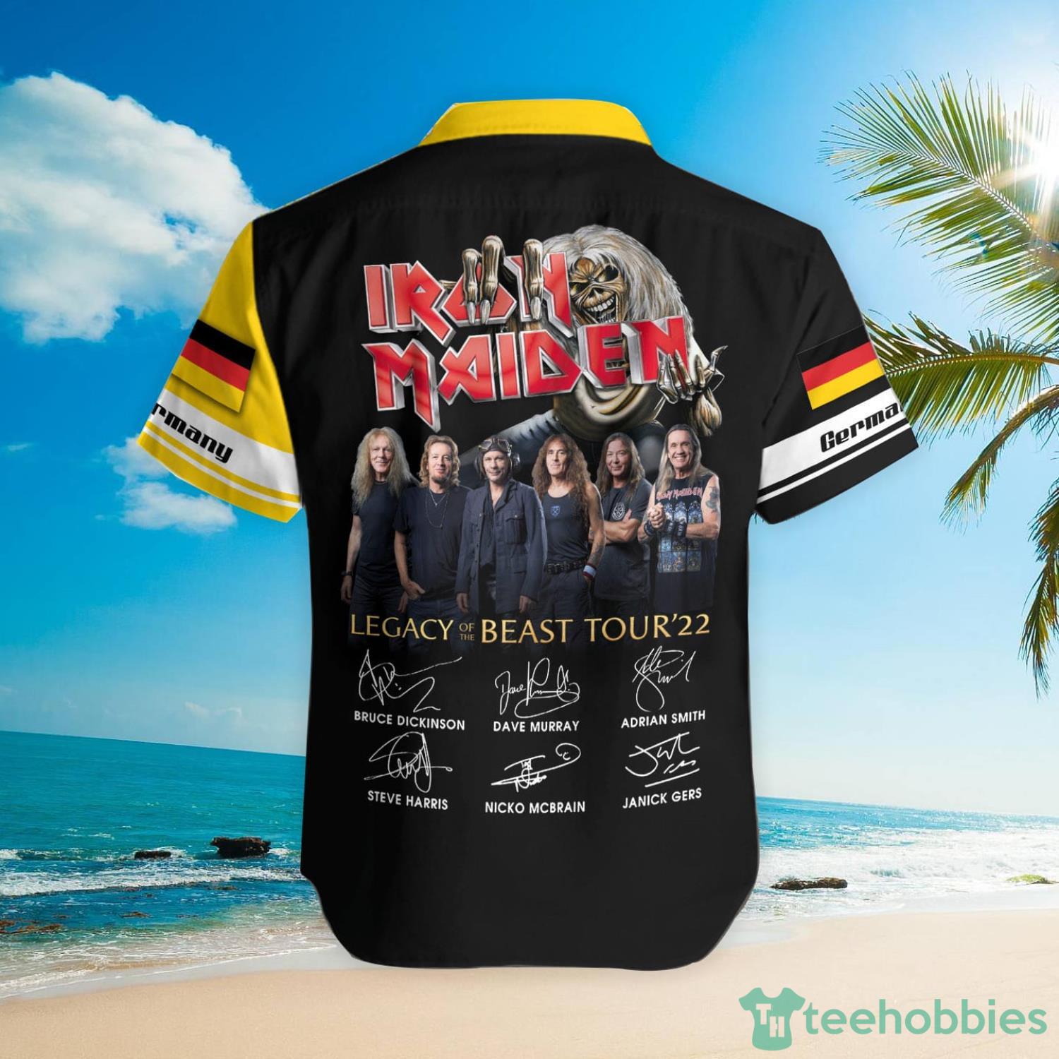 Iron Maiden Germany Hawaiian Shirt Product Photo 3