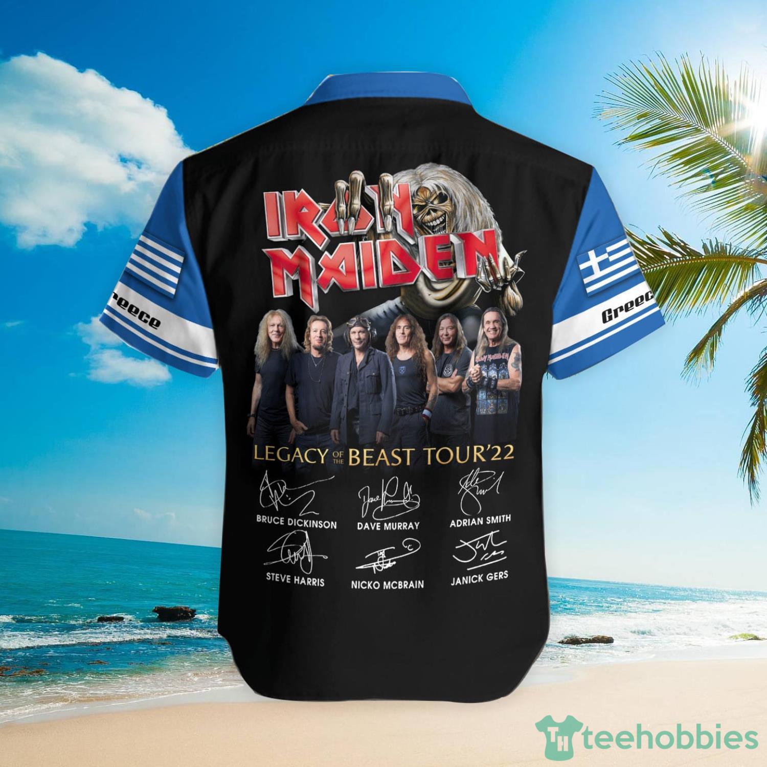 Iron Maiden Greece Hawaiian Shirt Product Photo 3