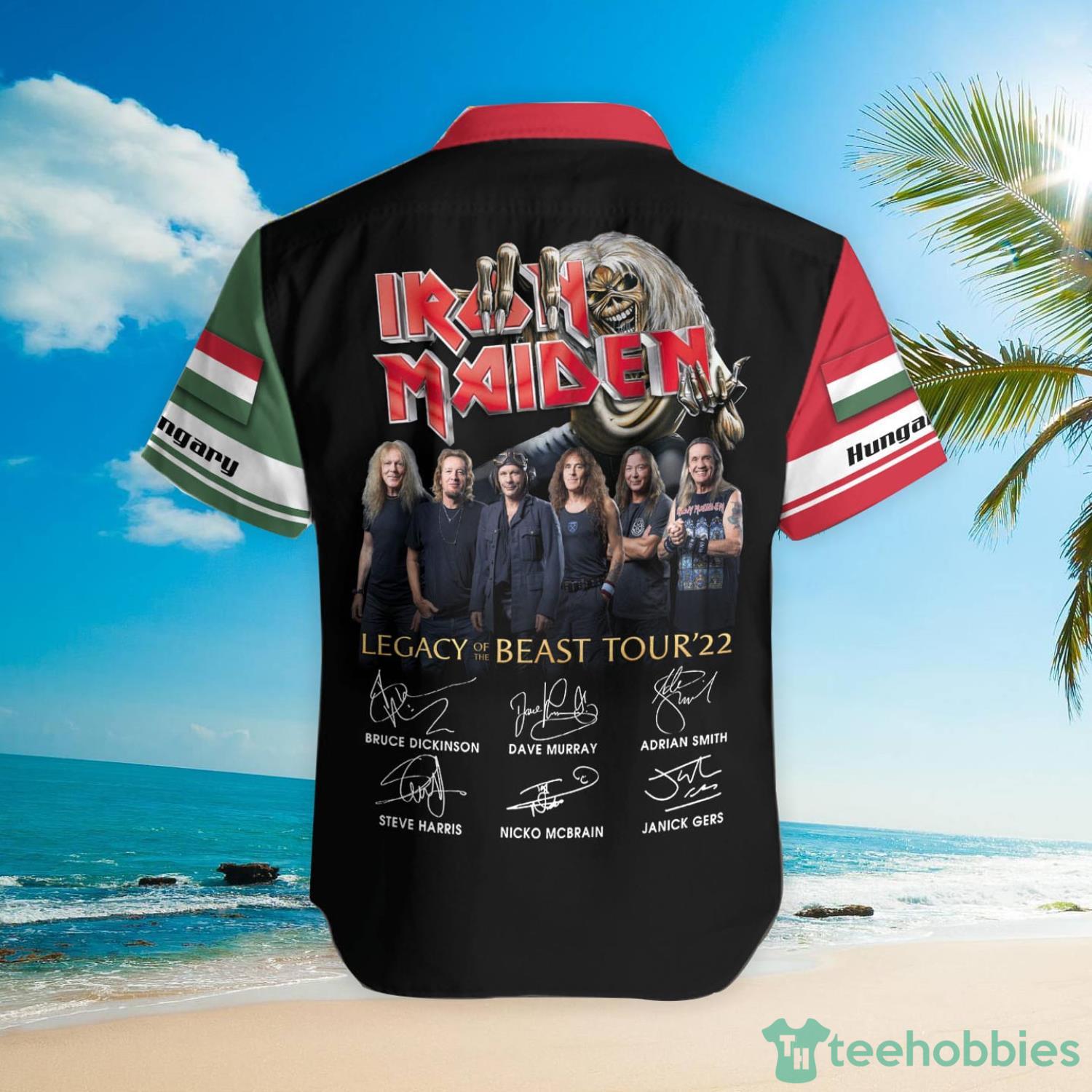 Iron Maiden Hungary Hawaiian Shirt Product Photo 3