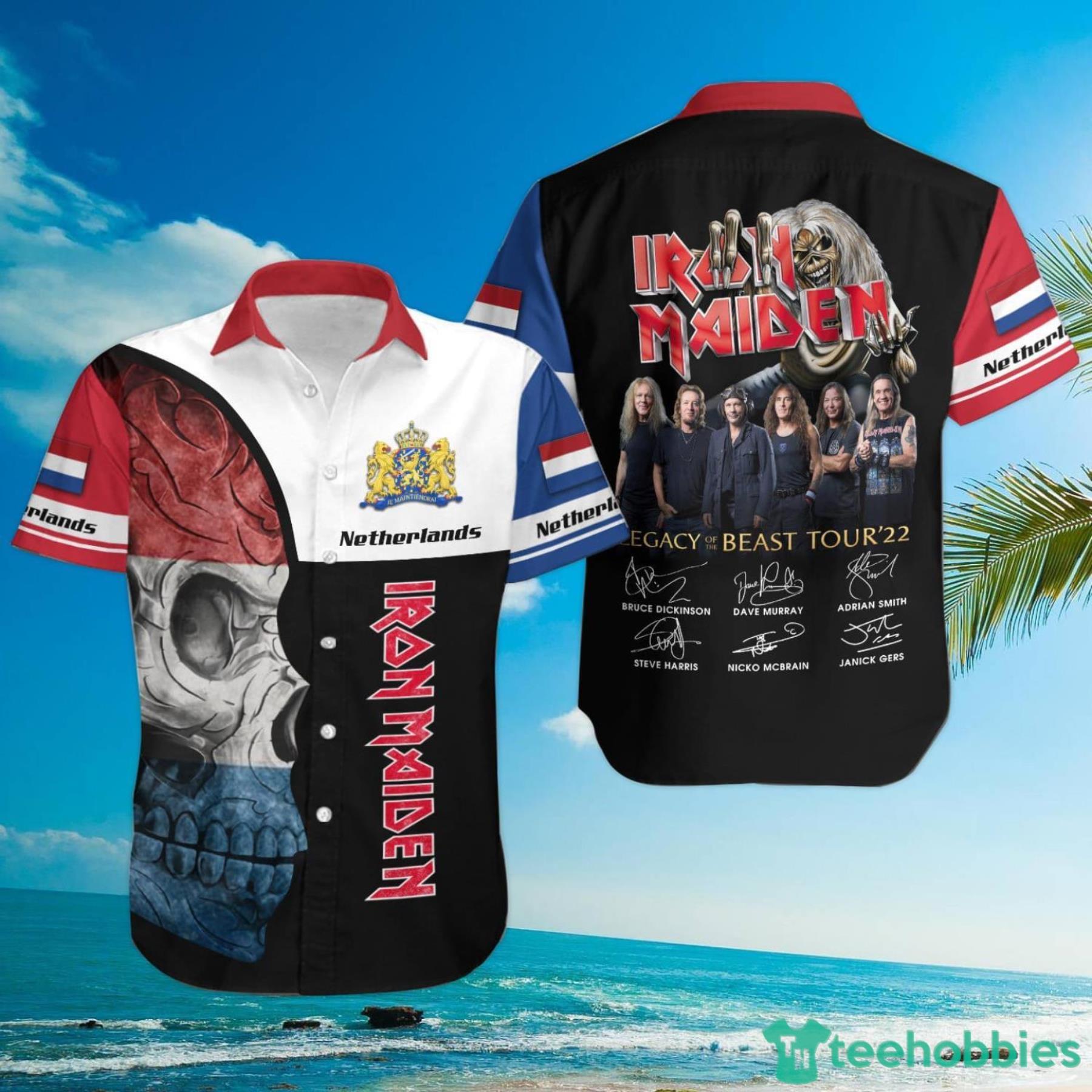 Iron Maiden Netherlands Hawaiian Shirt Product Photo 1