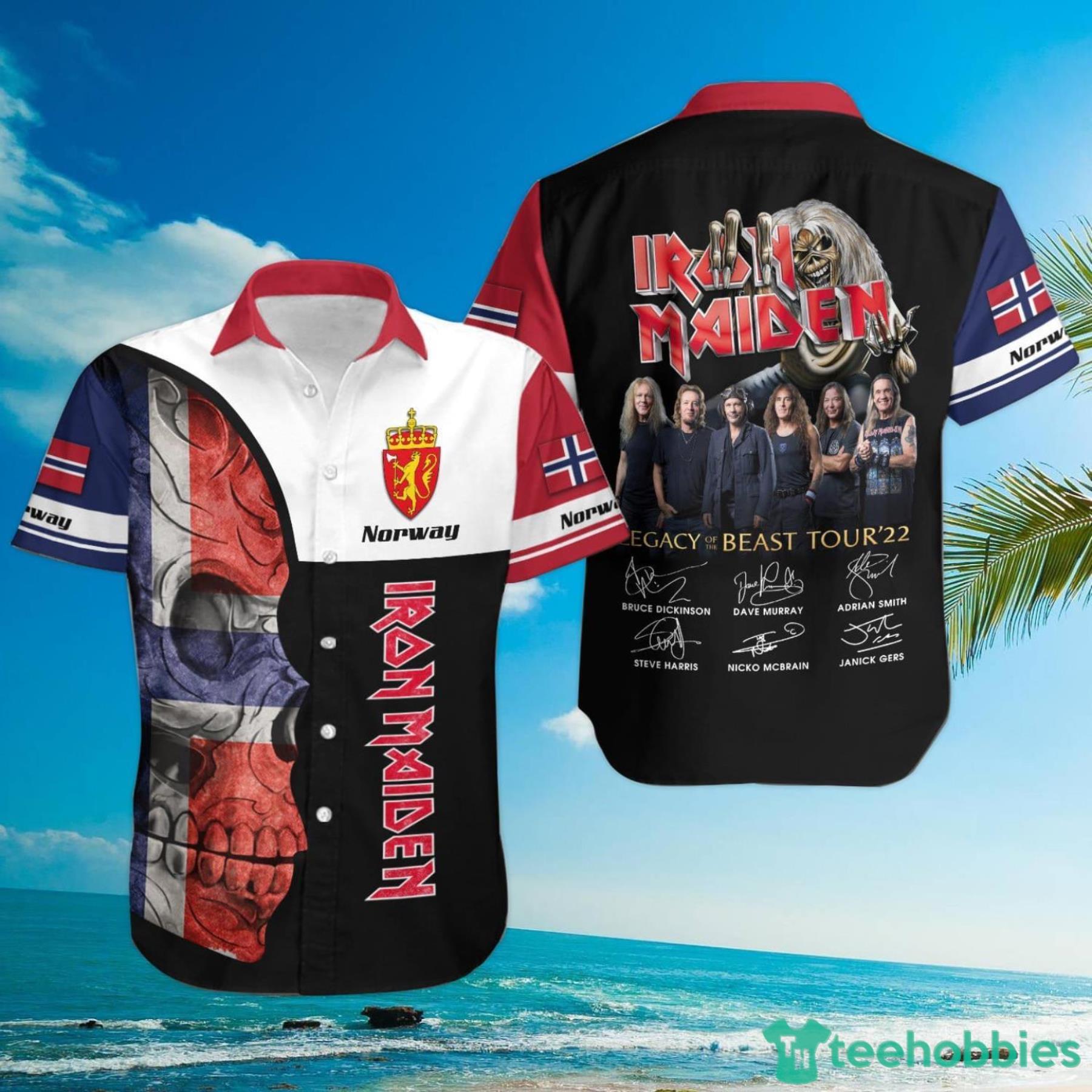 Iron Maiden Norway Hawaiian Shirt Product Photo 1