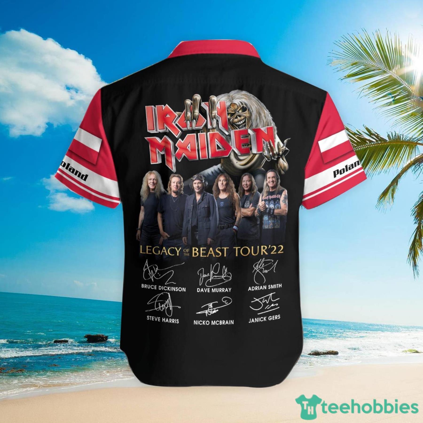 Iron Maiden Poland Hawaiian Shirt Product Photo 3