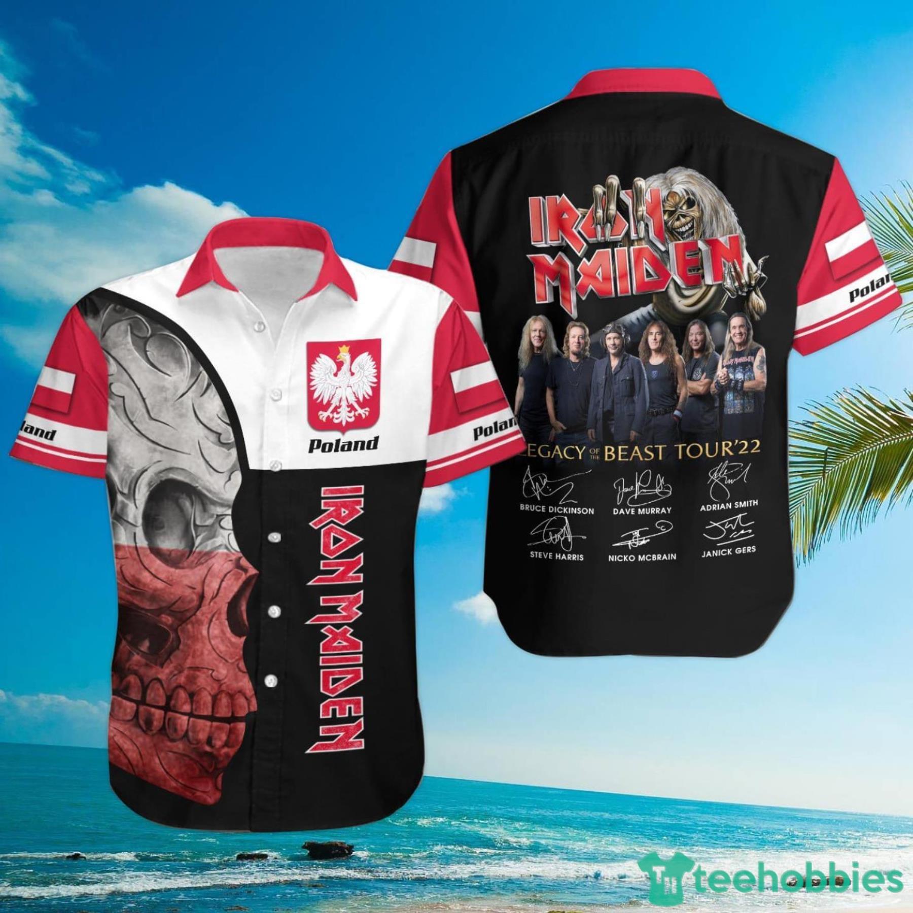 Iron Maiden Poland Hawaiian Shirt Product Photo 1