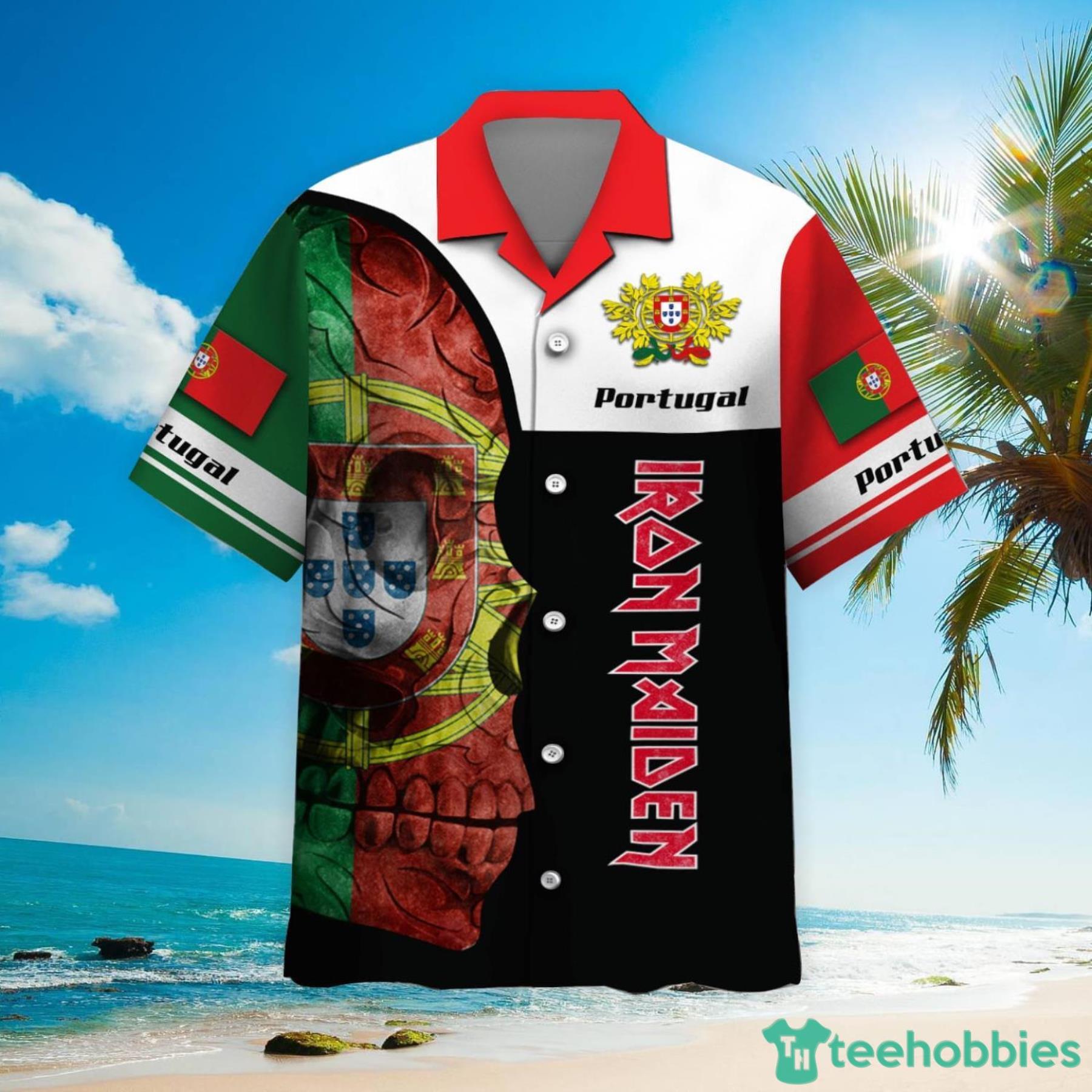 Iron Maiden Portugal Hawaiian Shirt Product Photo 2