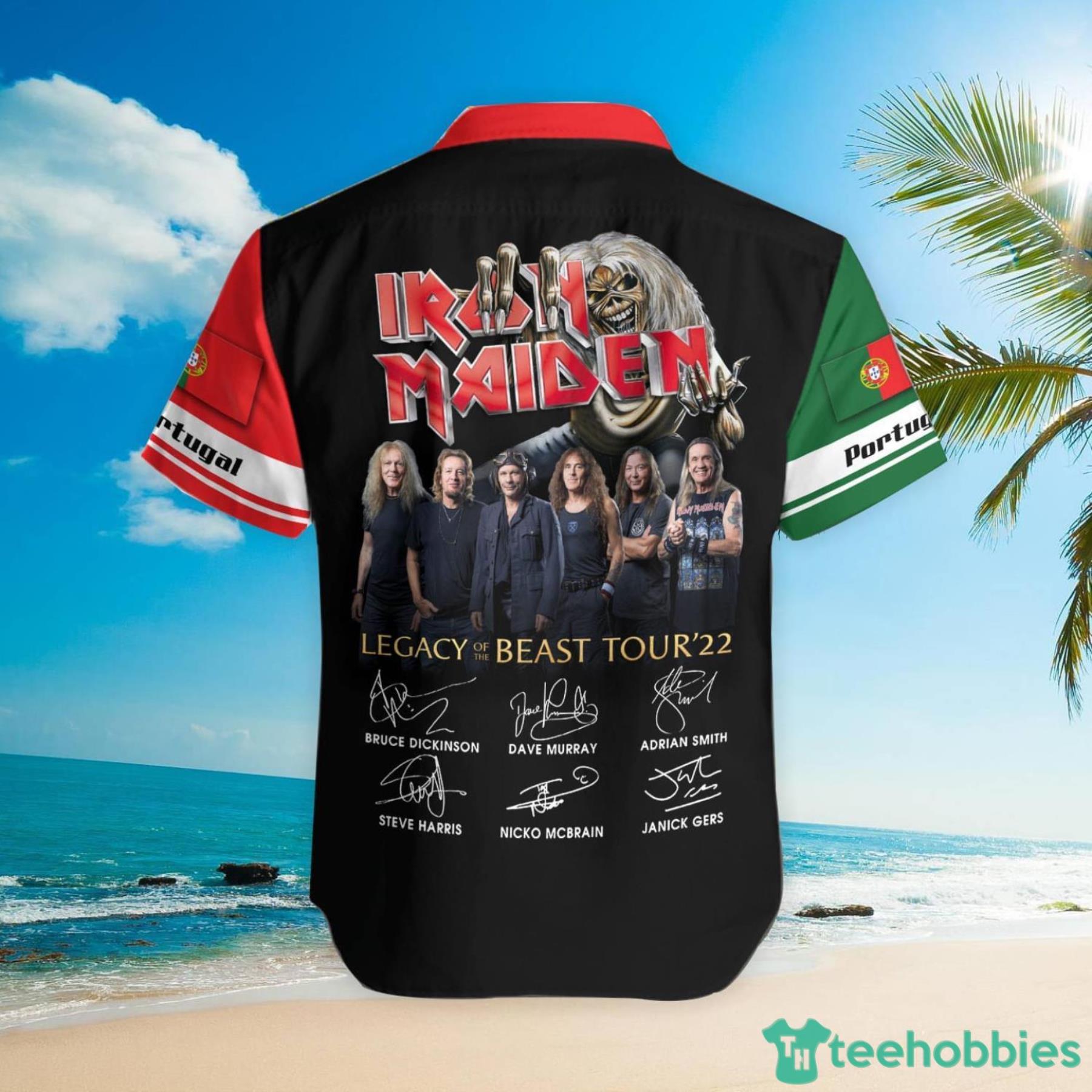 Iron Maiden Portugal Hawaiian Shirt Product Photo 3