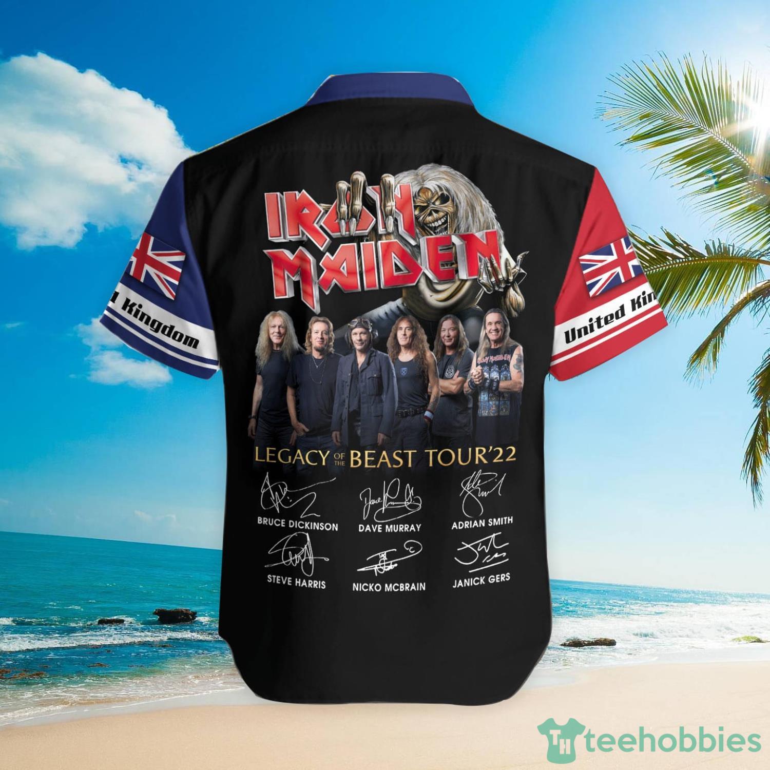 Iron Maiden United Kingdom Hawaiian Shirt Product Photo 3