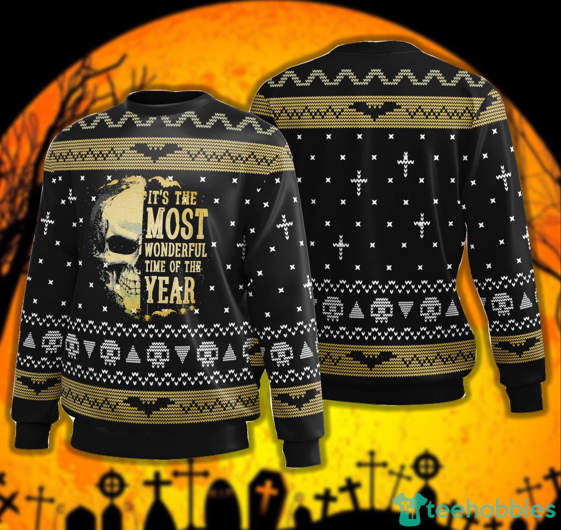 Its the Most Wonderful Time of the Year Halloween Sweater Product Photo 1