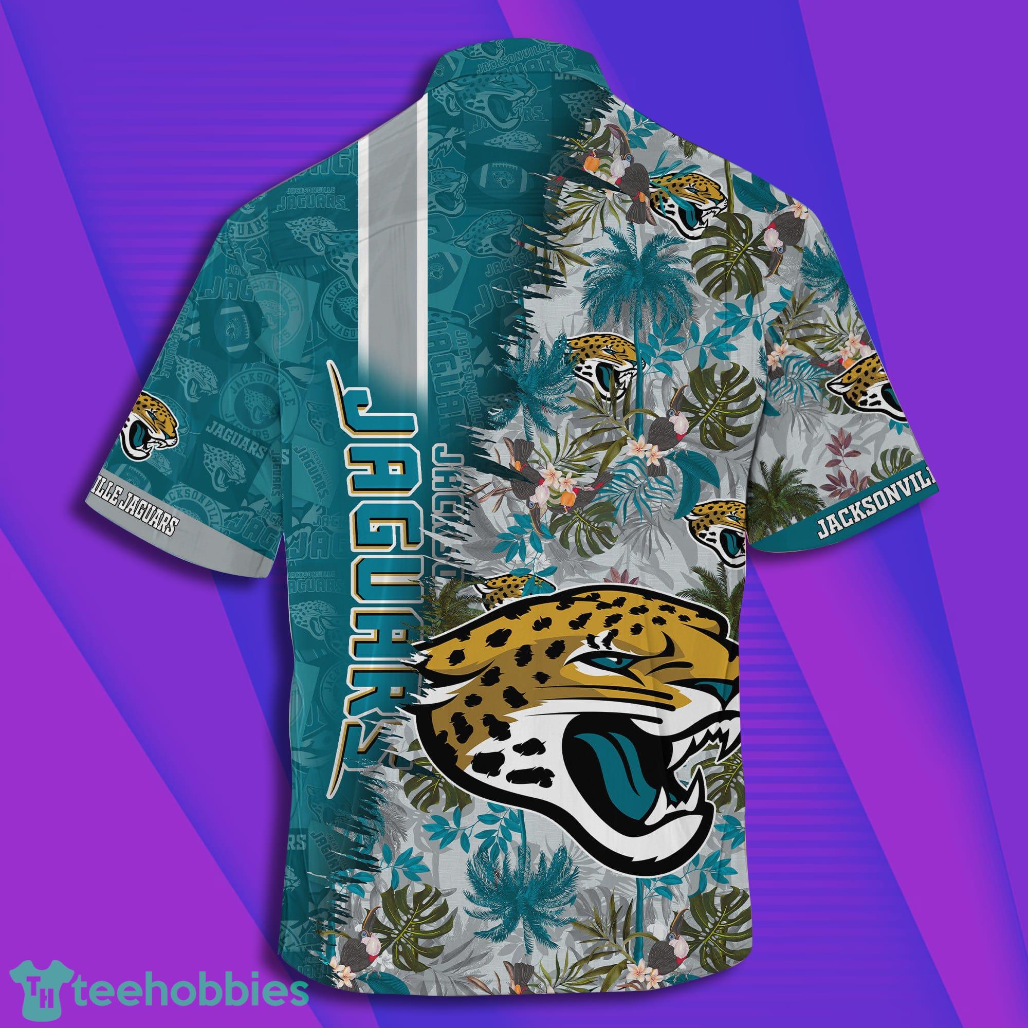 Personalized NFL Jacksonville Jaguars Combo Hawaiian Shirt And Shorts  Tropical Gift Summer