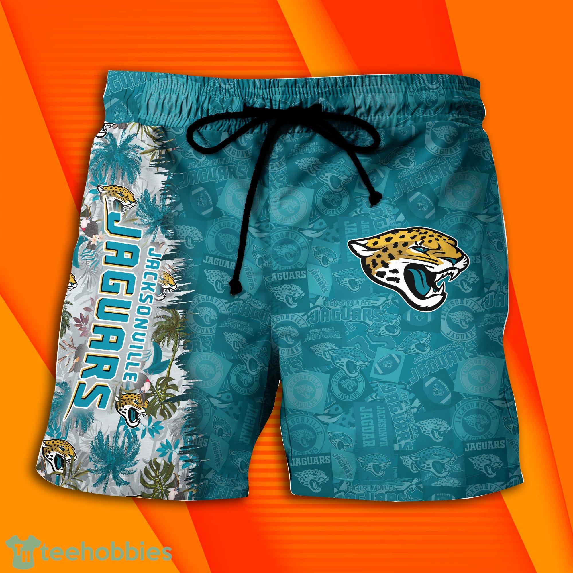 Personalized NFL Jacksonville Jaguars Combo Hawaiian Shirt And Shorts  Tropical Gift Summer