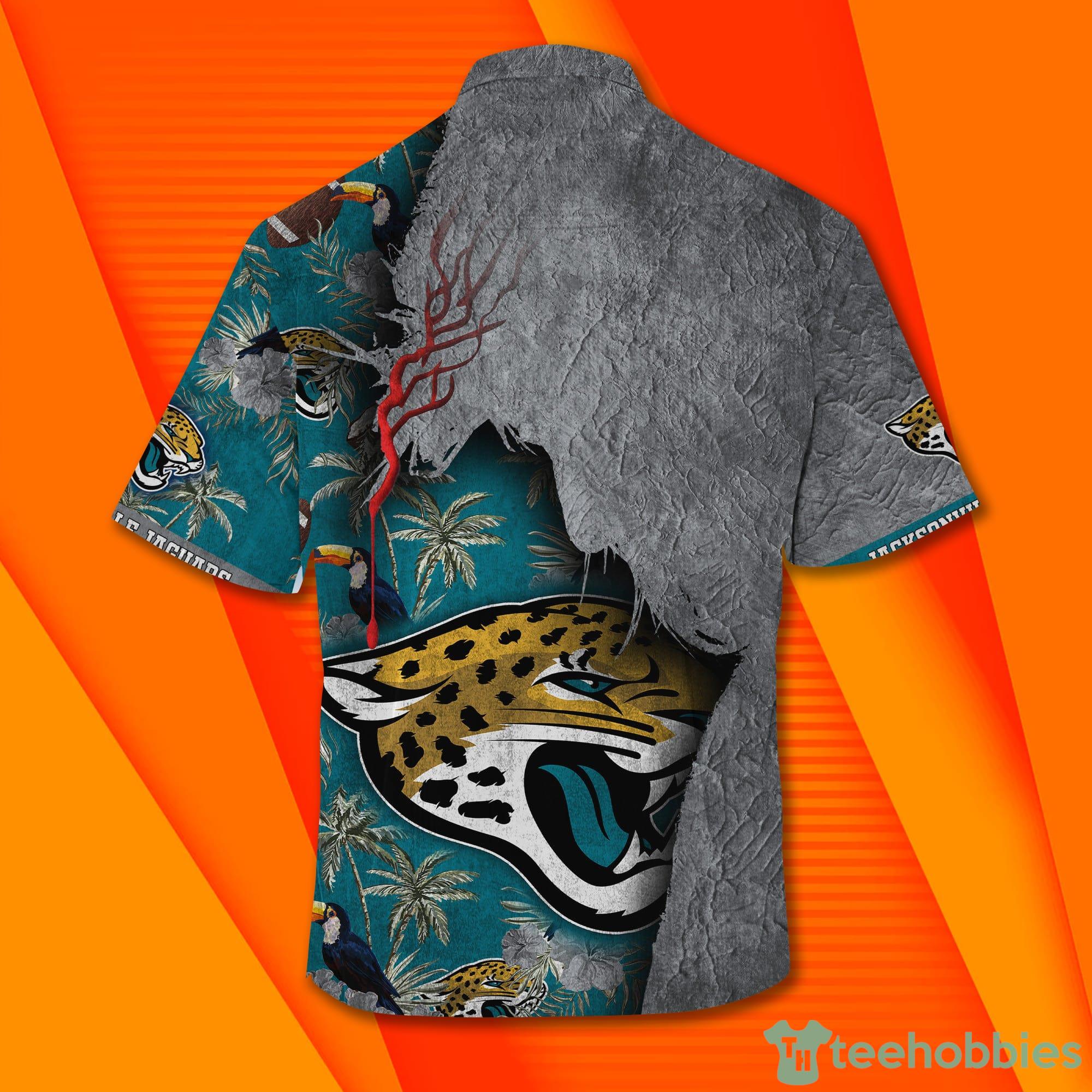 Jacksonville Jaguars NFL Logo Combo Hawaiian Shirt And Short