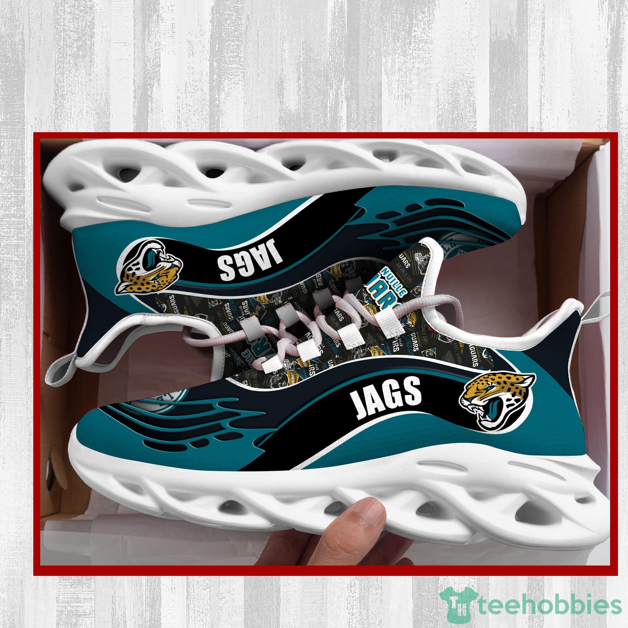 Jacksonville Jaguars NFL Symbol Max Soul Sneakers Sport Shoes Product Photo 1