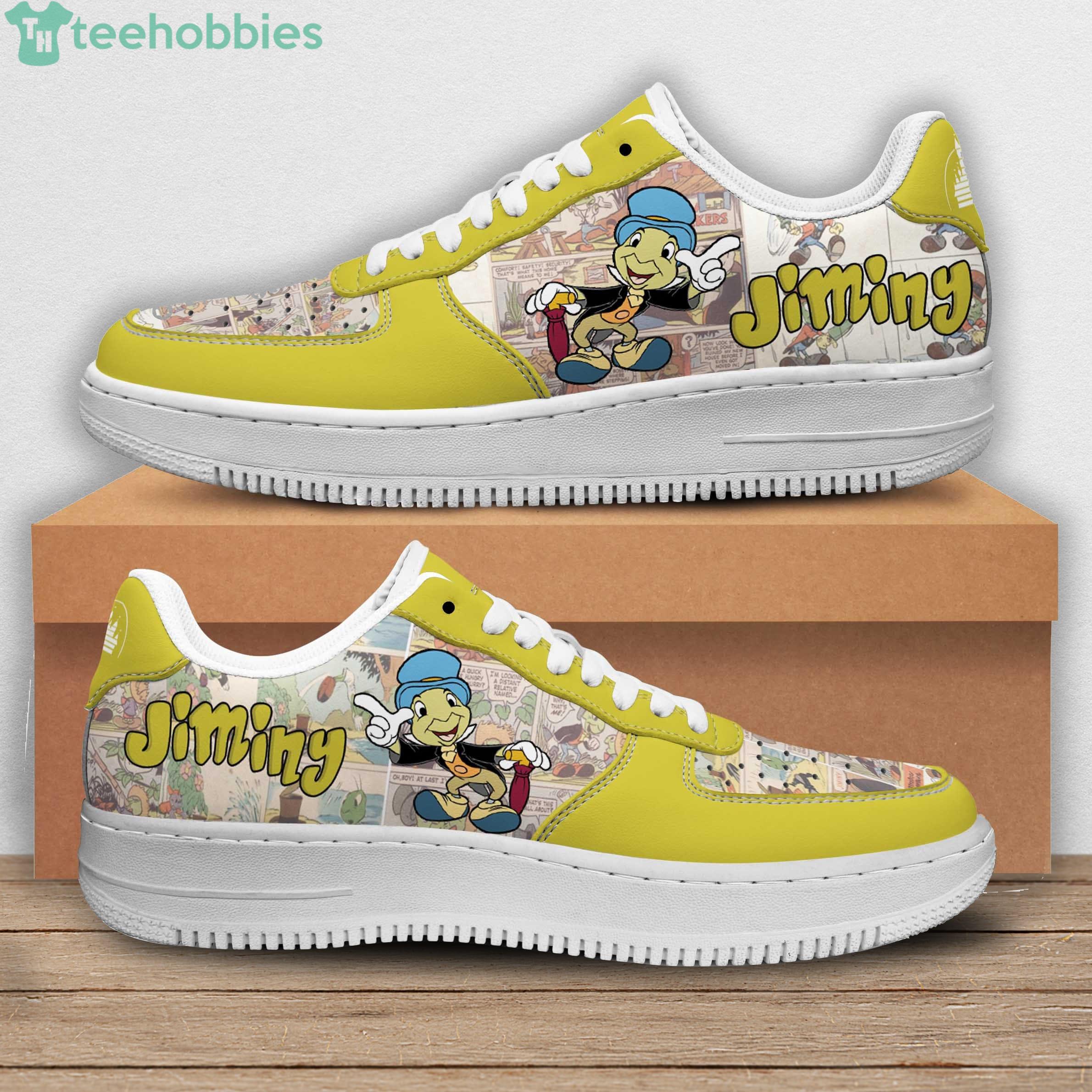 Jiminy Cricket Disney Cartoon Sneakers Air Force Shoes