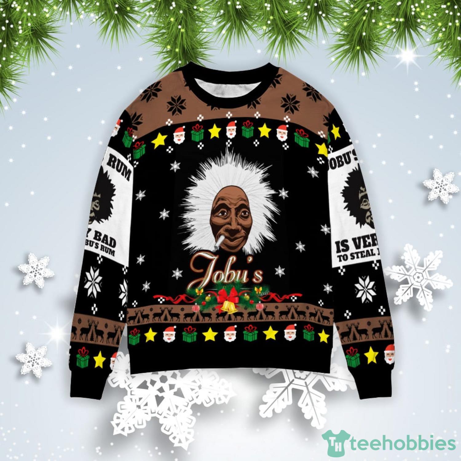 Jobu’s Rum Christmas Gift Ugly Christmas Sweater Product Photo 1