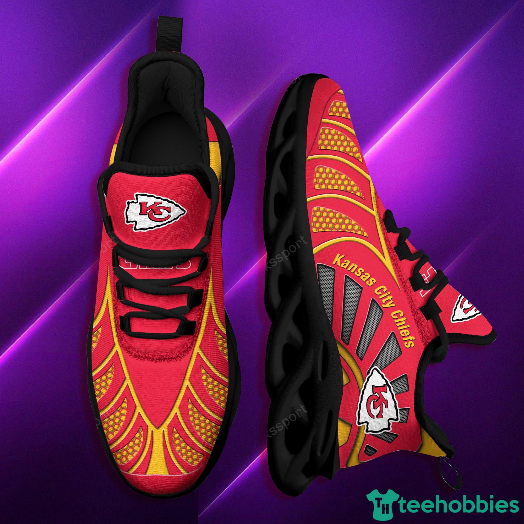 NFL Kansas City Chiefs Red Snoopy Max Soul Sneakers Running Shoes