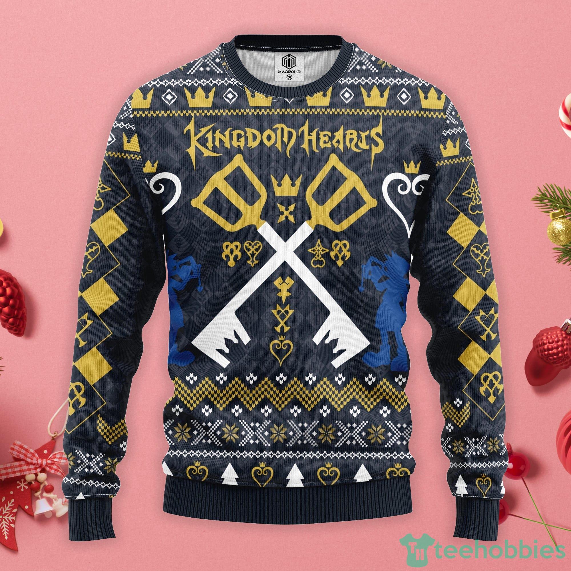 Kingdoom Heart Christmas Gift Ugly Christmas Sweater Product Photo 1