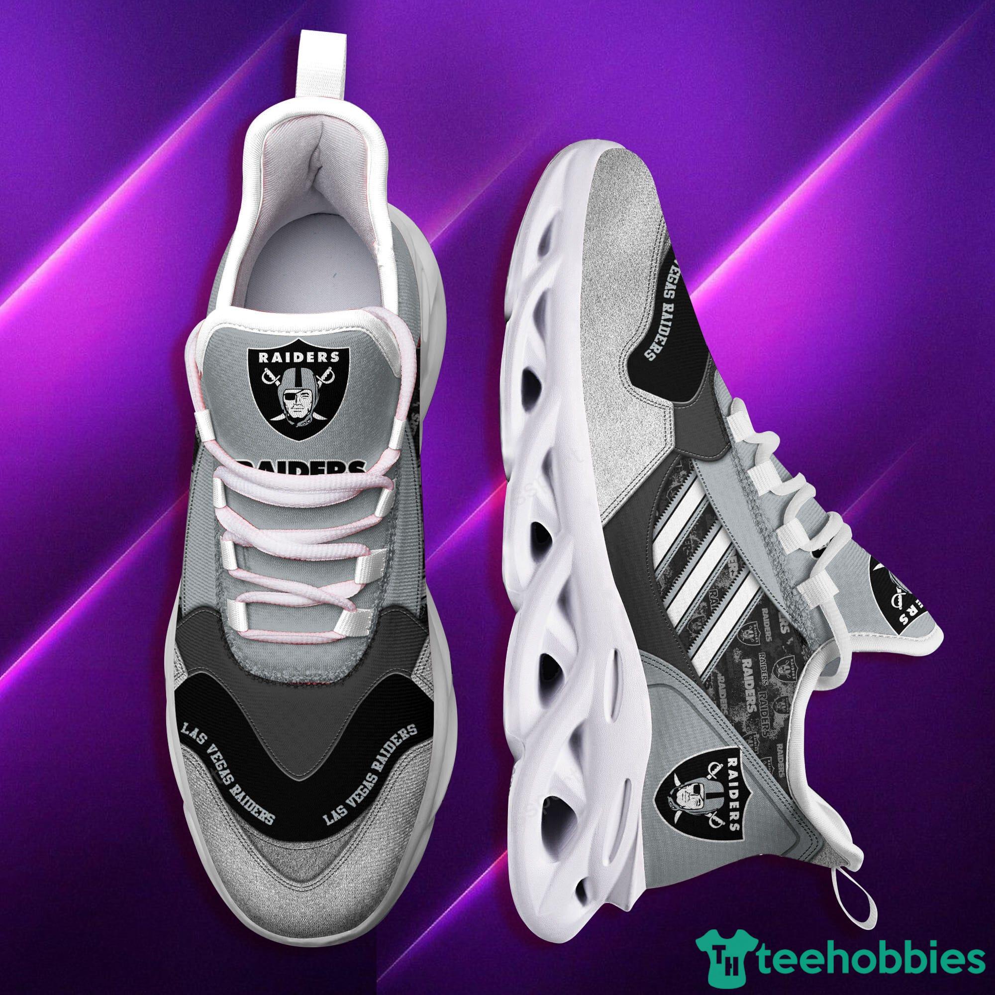 Las Vegas Raiders NFL Max Soul Sneakers Sport Shoes Product Photo 1