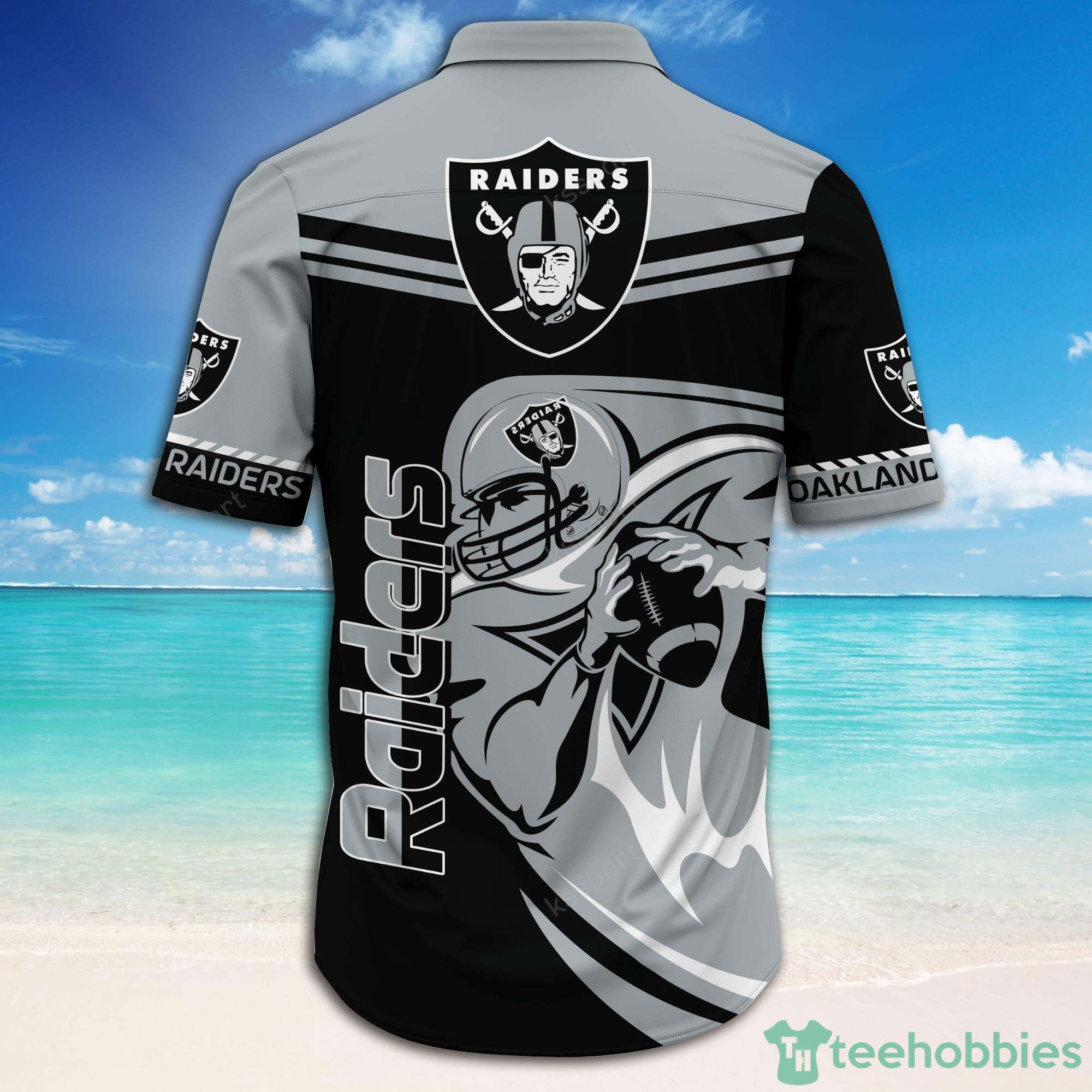 Las Vegas Raiders NFL Hawaiian Shirt 4th Of July Independence Day Ideal  Gift For Men And Women Fans