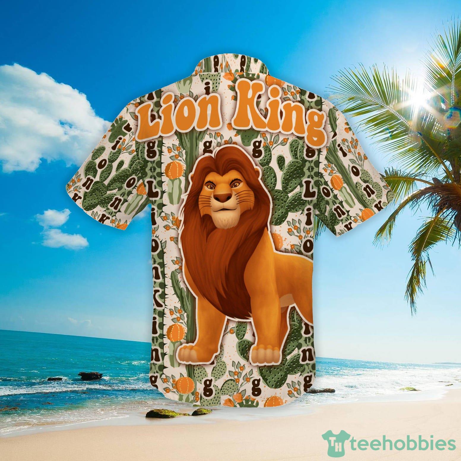 Lion king sales hawaiian shirt