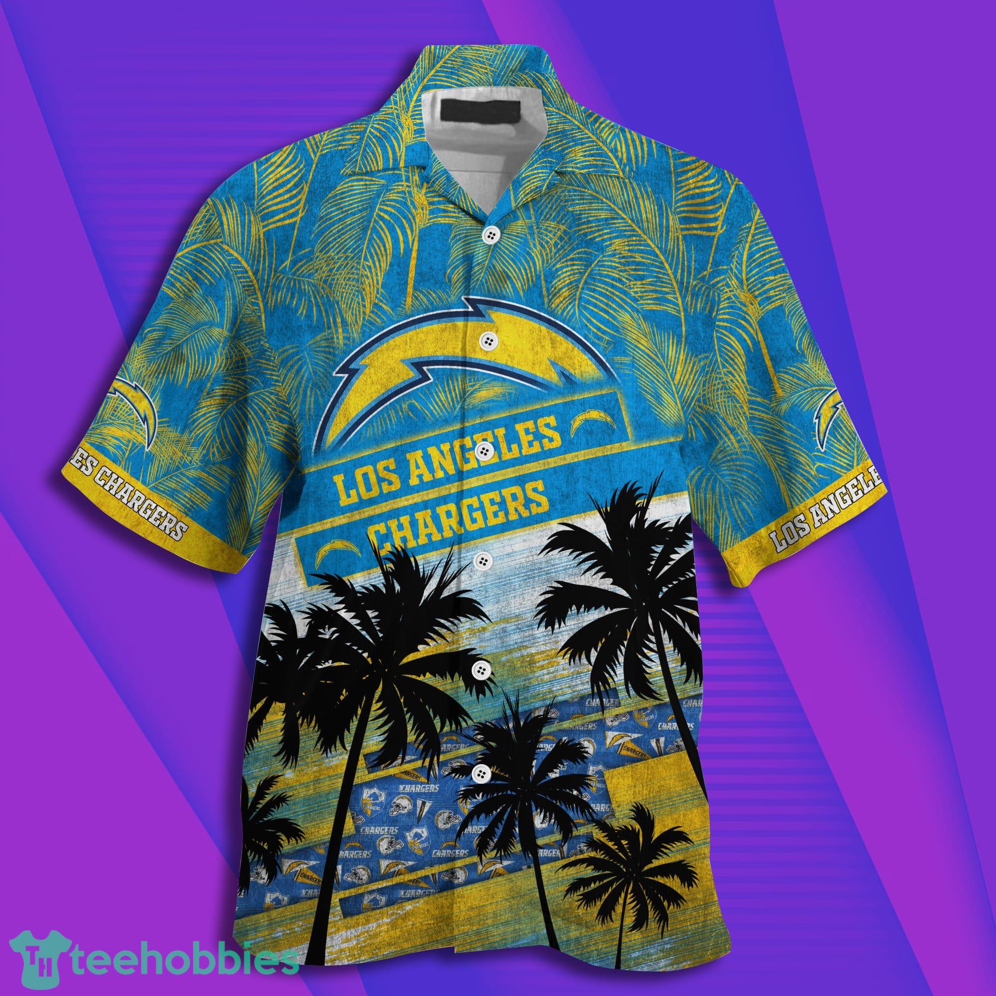 Los Angeles Chargers Hawaiian Shirt Mascot Custom Name