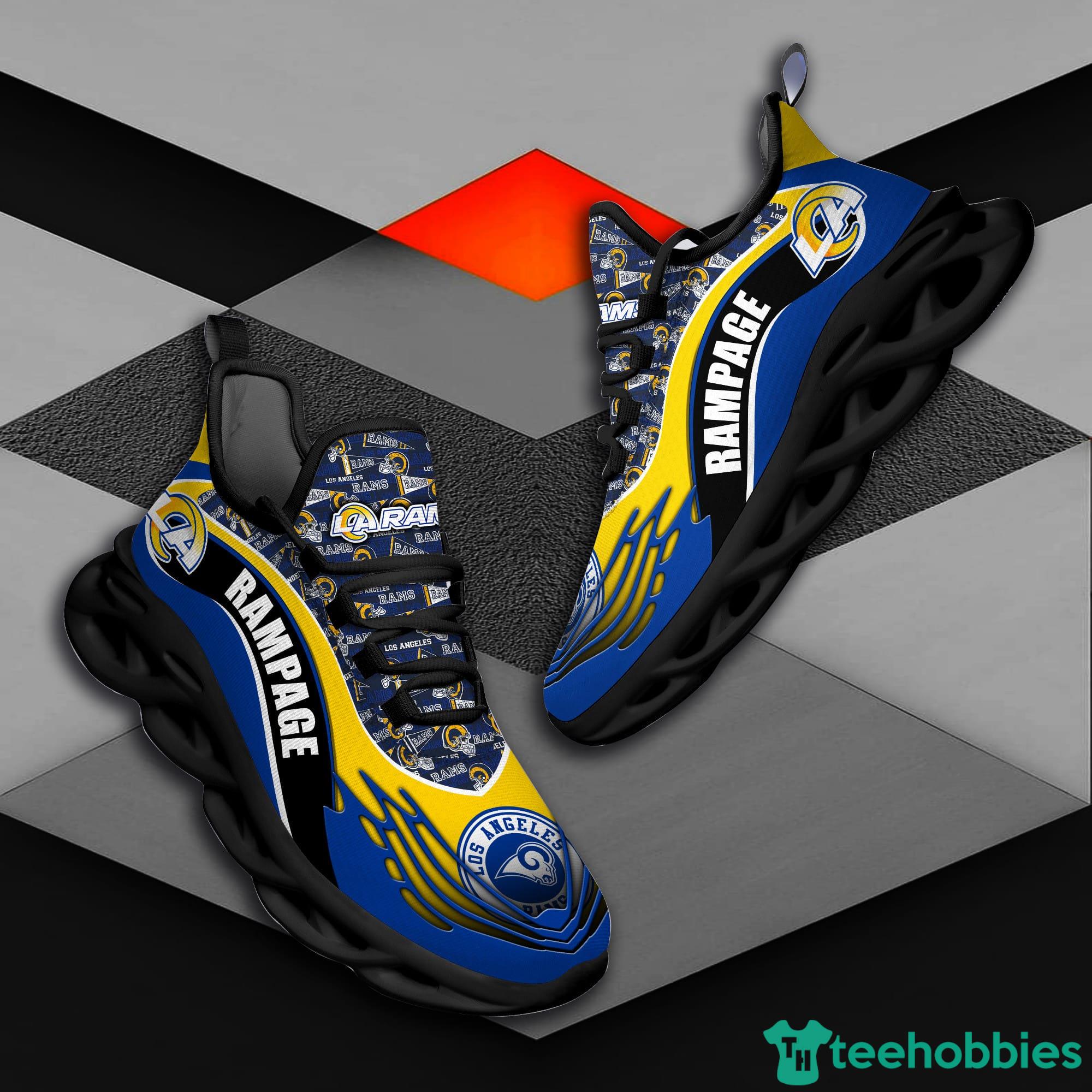 Los Angeles Rams NFL Max Soul Sneakers Sport Shoes Product Photo 2