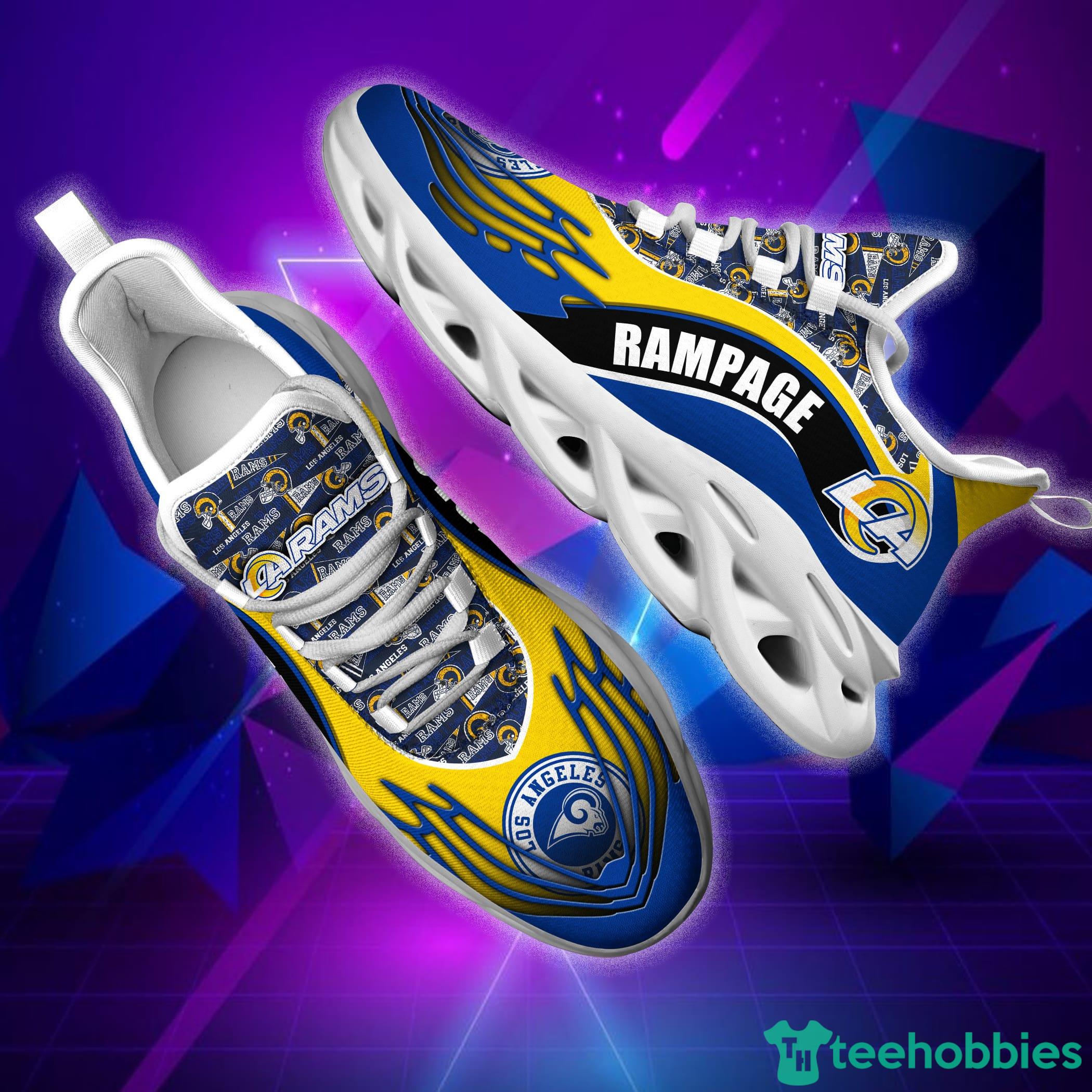 Los Angeles Rams NFL Max Soul Sneakers Sport Shoes Product Photo 3
