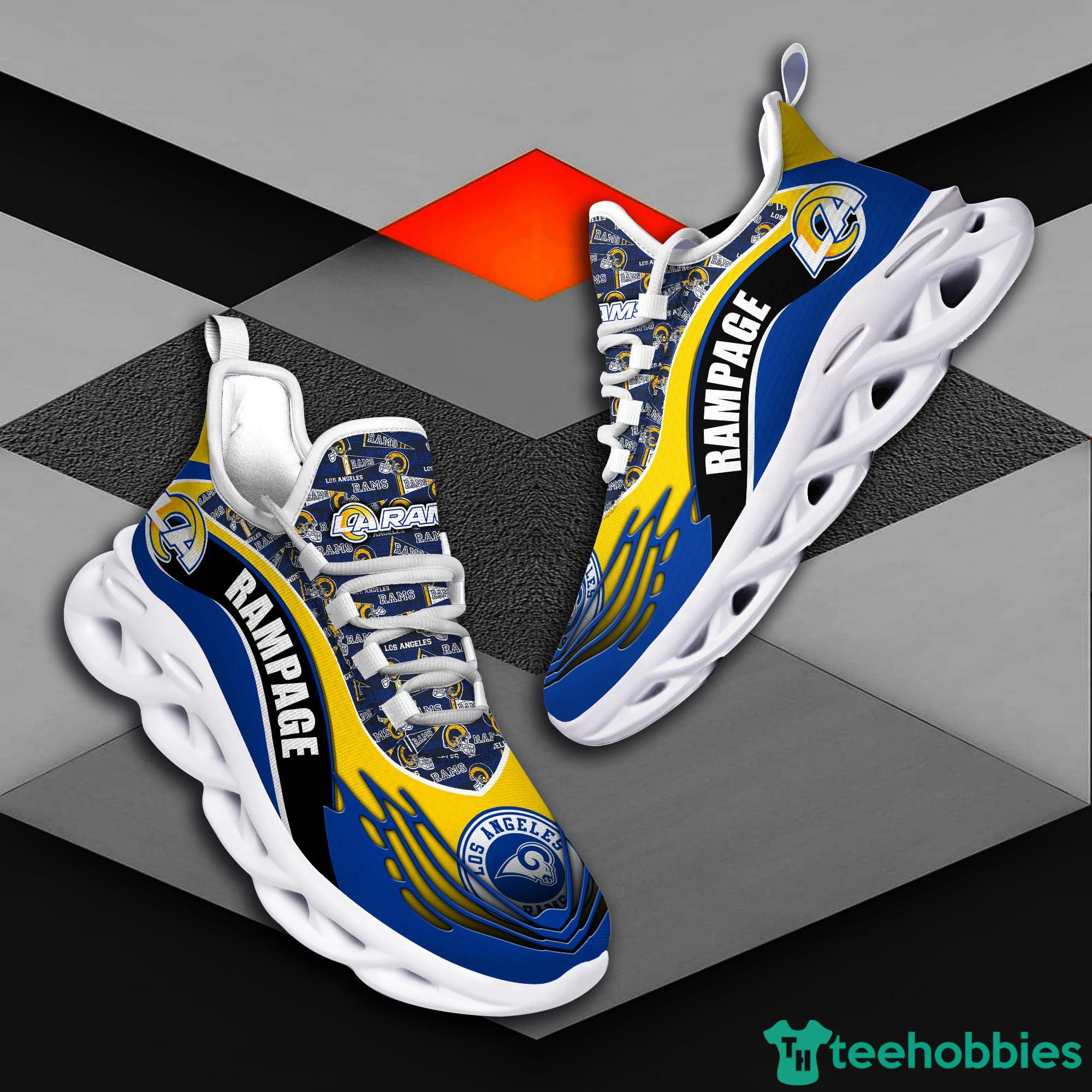 Los Angeles Rams NFL Max Soul Sneakers Sport Shoes Product Photo 4