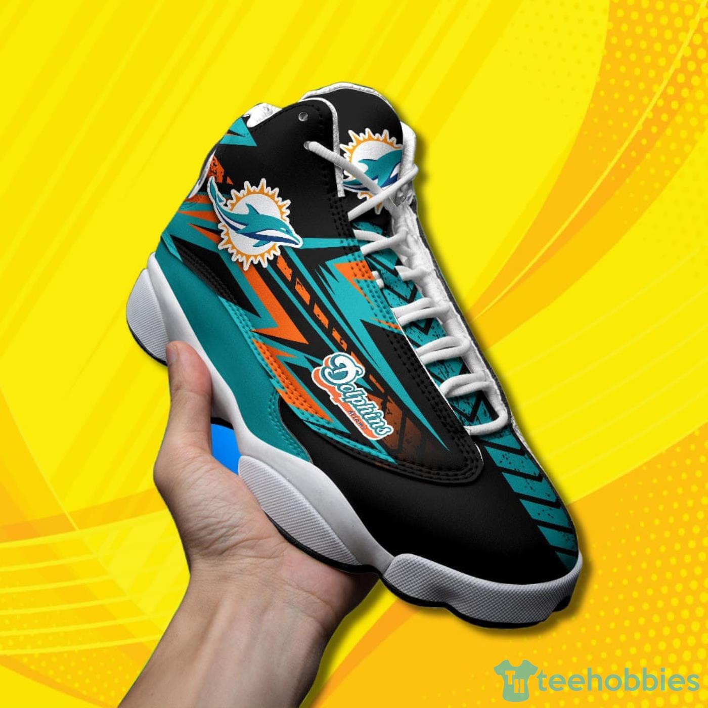 Miami Dolphins NFL Air Jordan 13 Sneakers