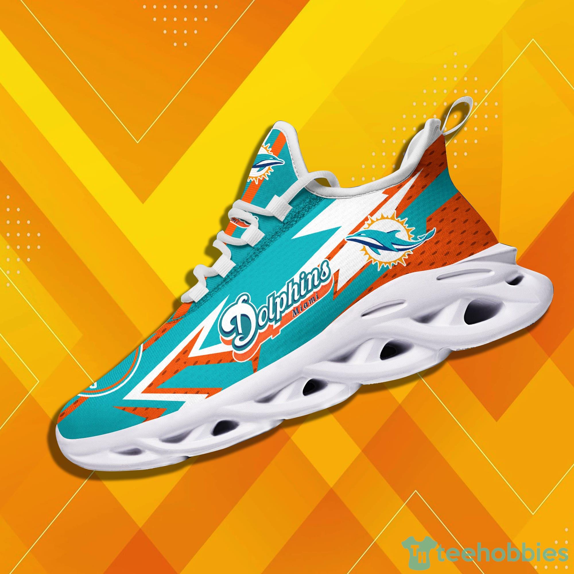 NFL Miami Dolphins Max Soul Chunky Sneaker Shoes T080821 - USALast