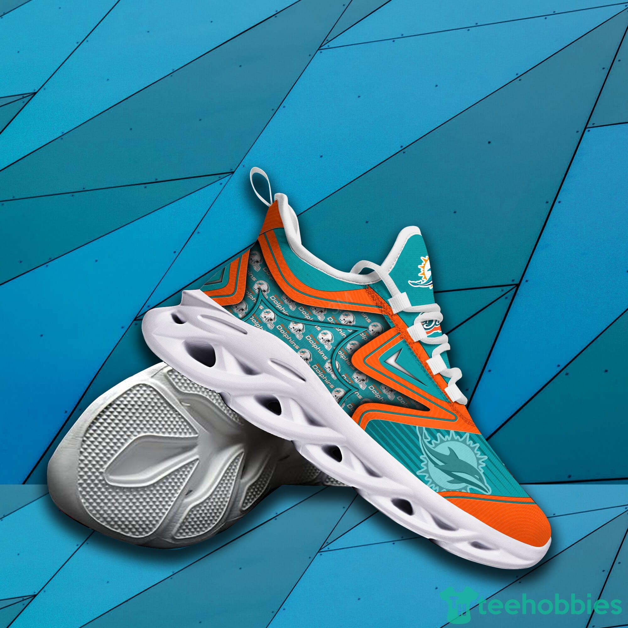 Miami Dolphins NFL Symbol Max Soul Sneakers Sport Shoes Product Photo 7