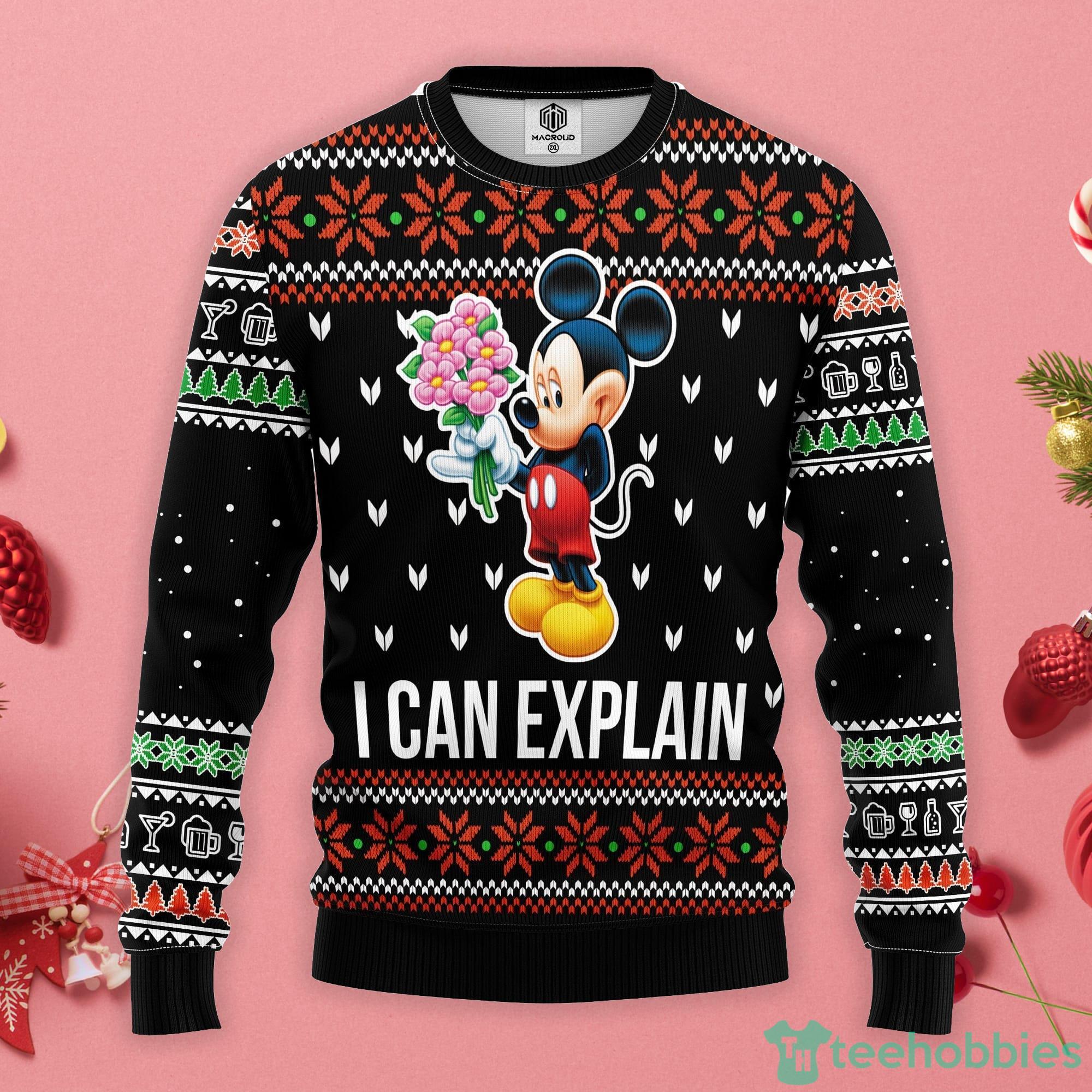 Mice I Can Explain Christmas Gift Ugly Christmas Sweater Mice I Can Explain Christmas Gift Ugly Christmas Sweater Product Photo 1
