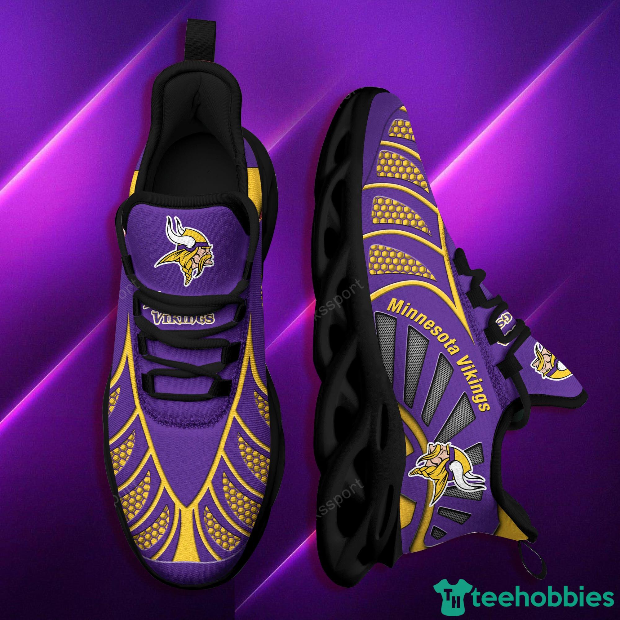 Minnesota Vikings NFL Max Sou Sneakers Running Shoes Product Photo 1