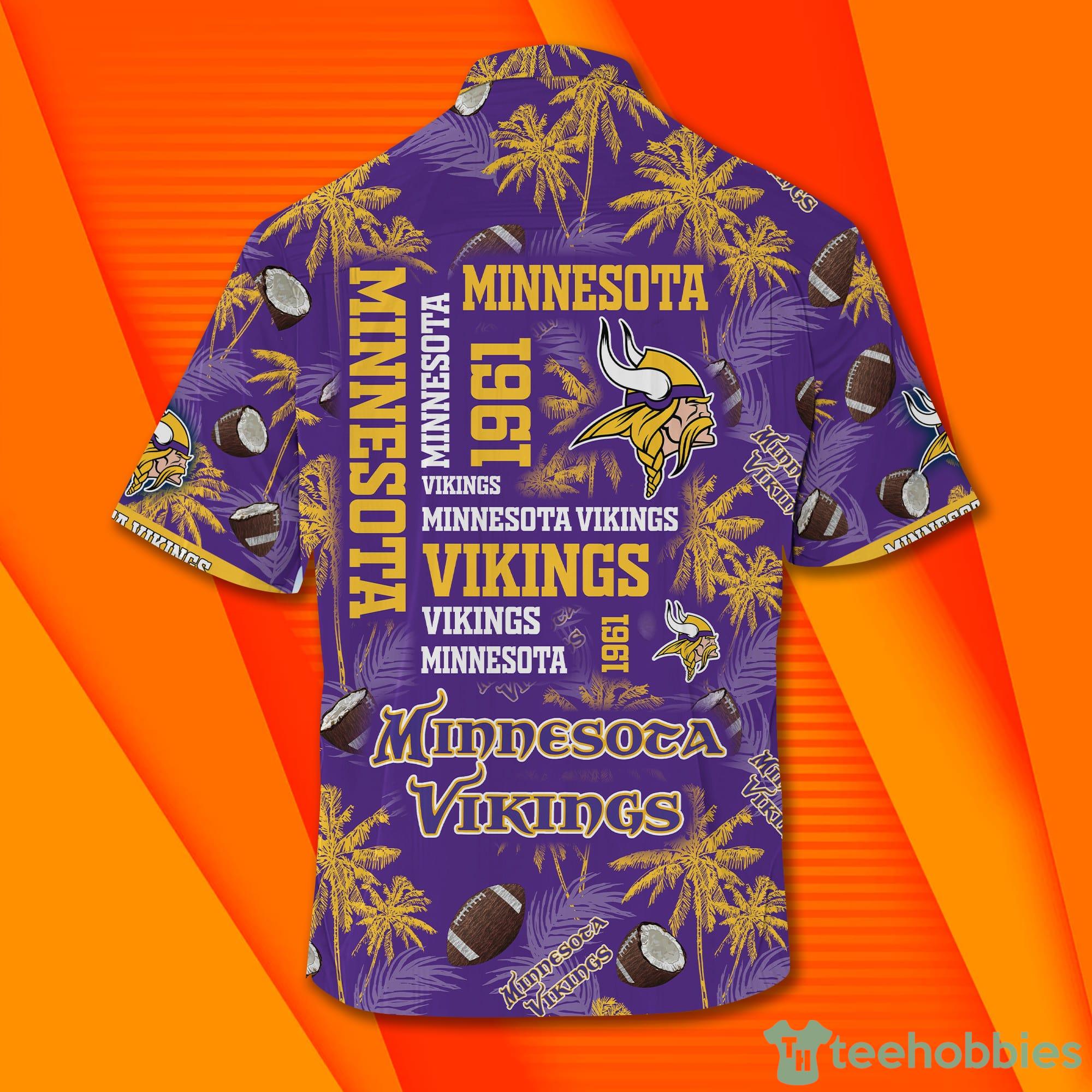 NFL Minnesota Vikings -Metalica-Hawaii Shirt And Short